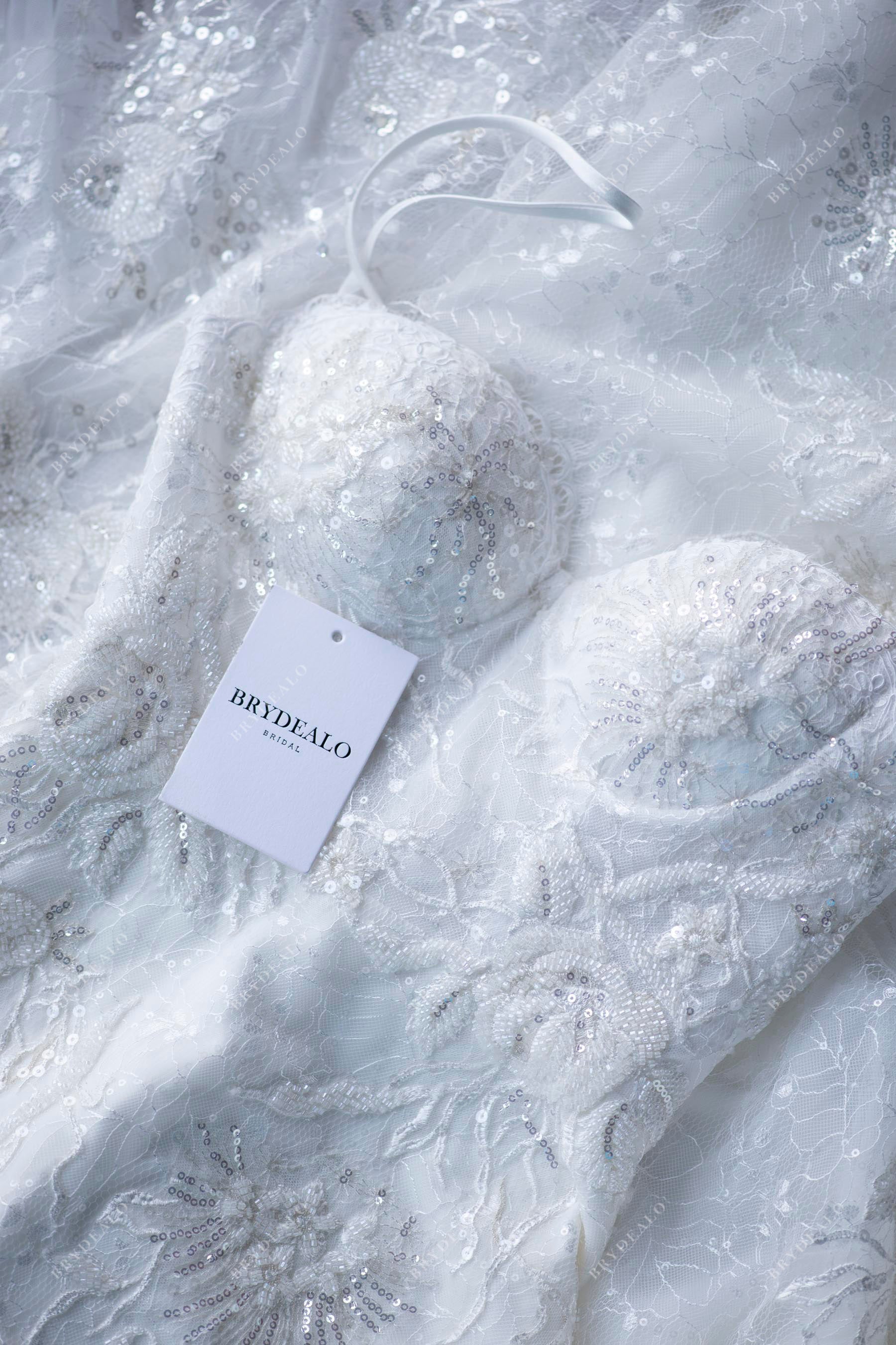 wholesale plus size beaded lace mermaid wedding gown