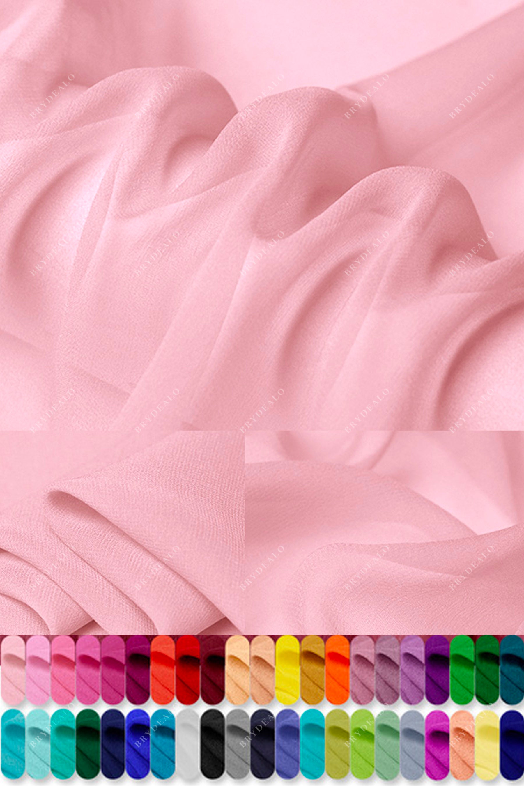wholesale silk georgette fabric