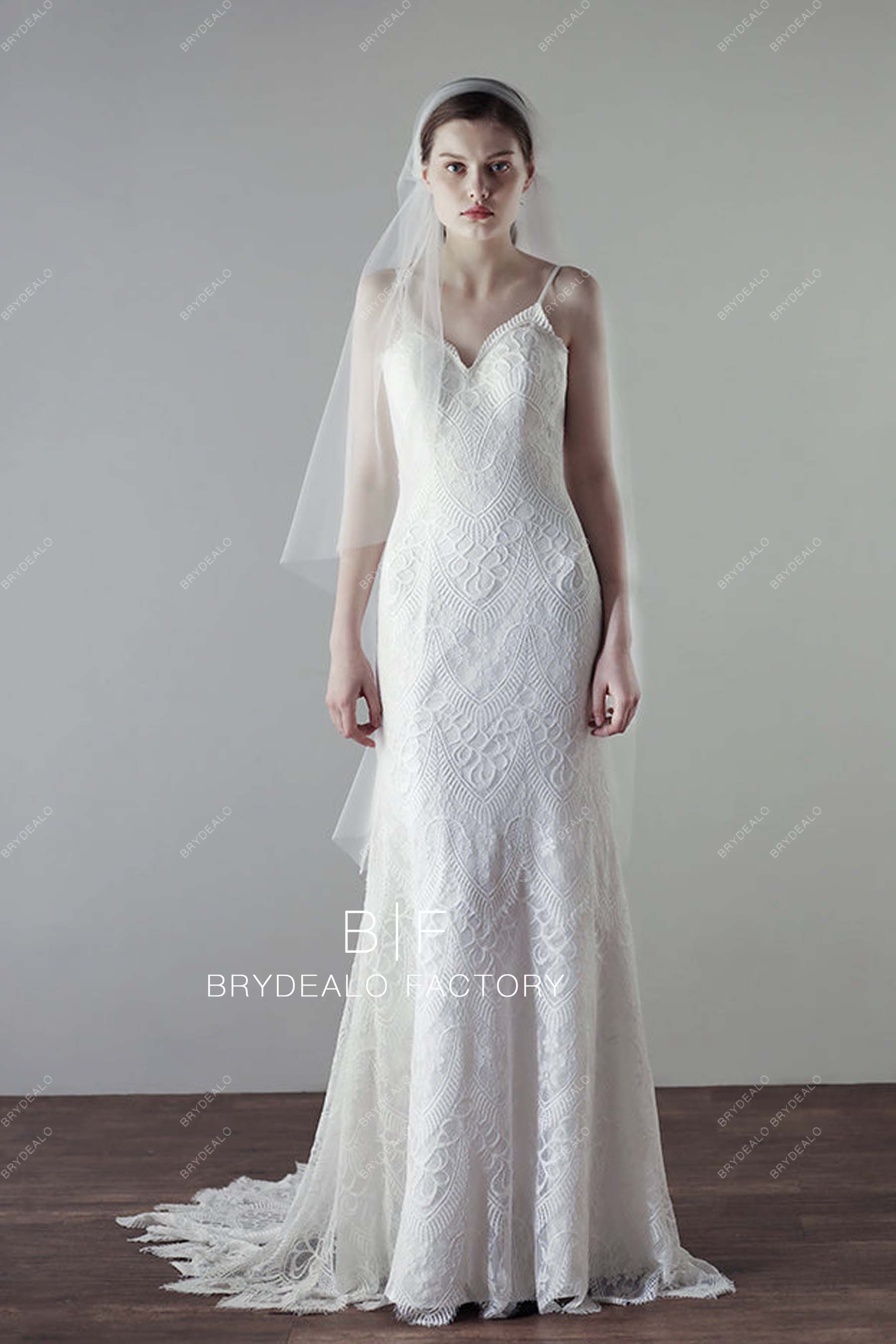 Wholesale Waltz Length Wedding Cap Veil