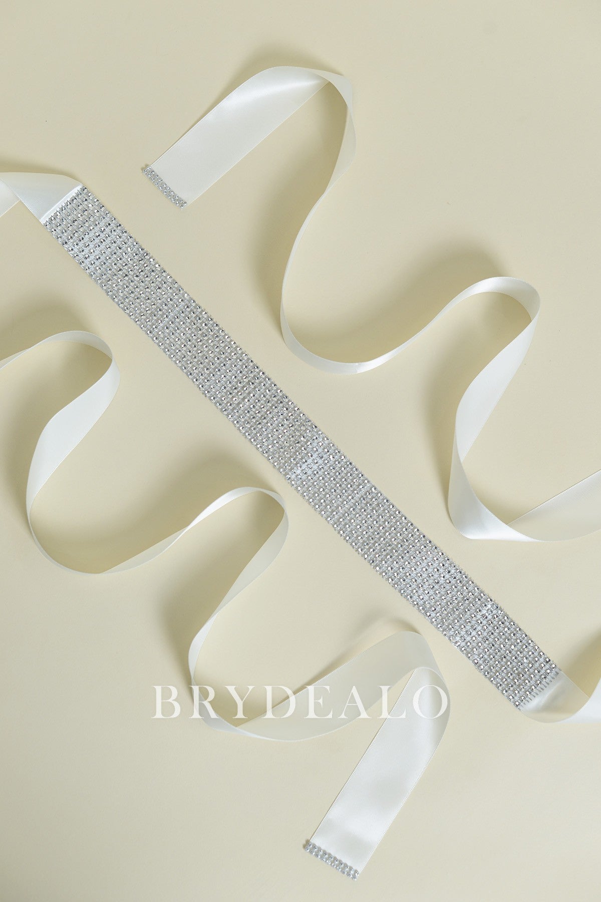 Wholesale Wide Neat Rhinestones Bridal Sash for Wholesale