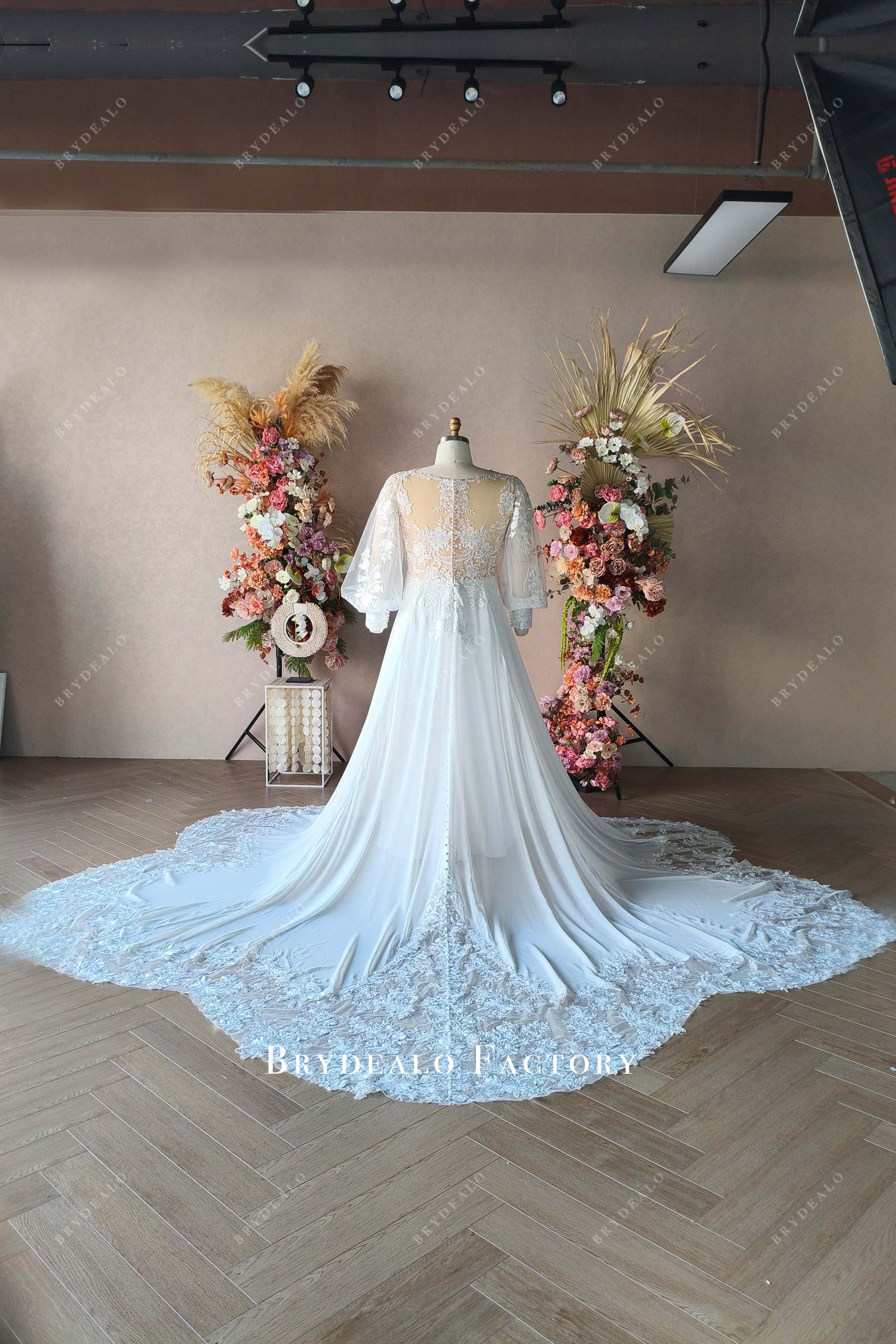 A-line wedding dress