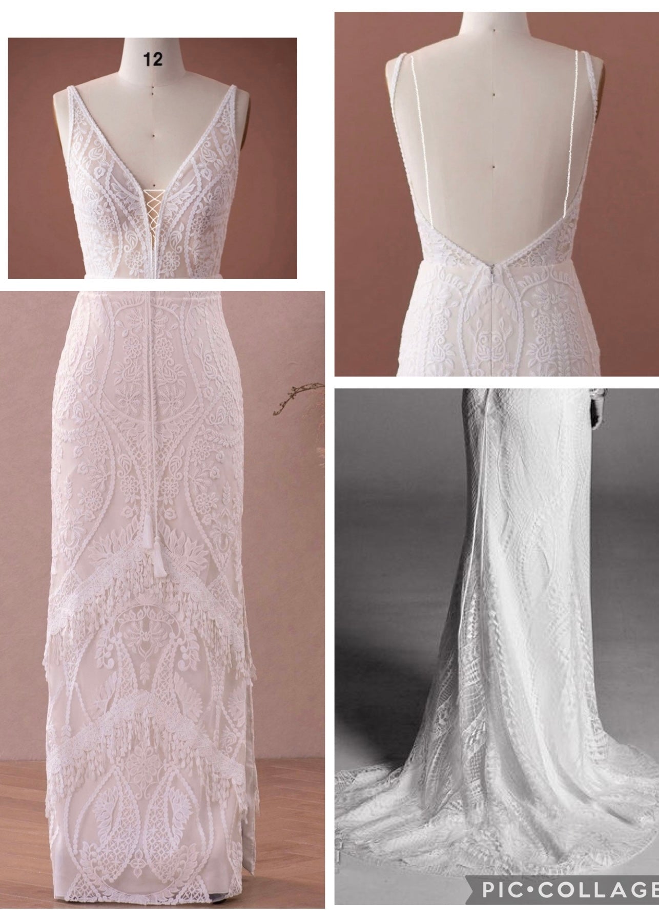 Private Label Custom Court Train Mermaid Wedding Dress