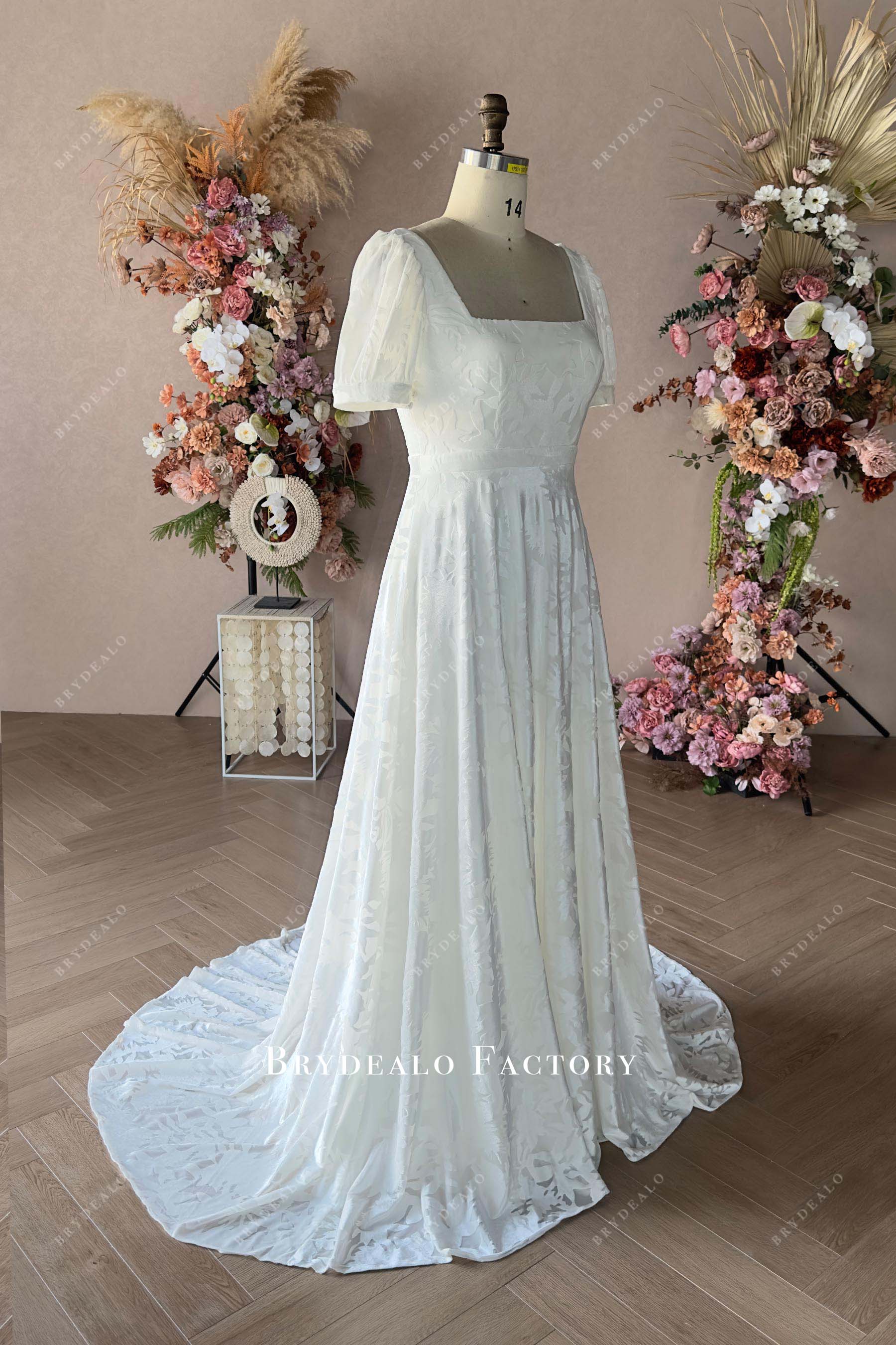 Private Label One-Piece Wedding Dress