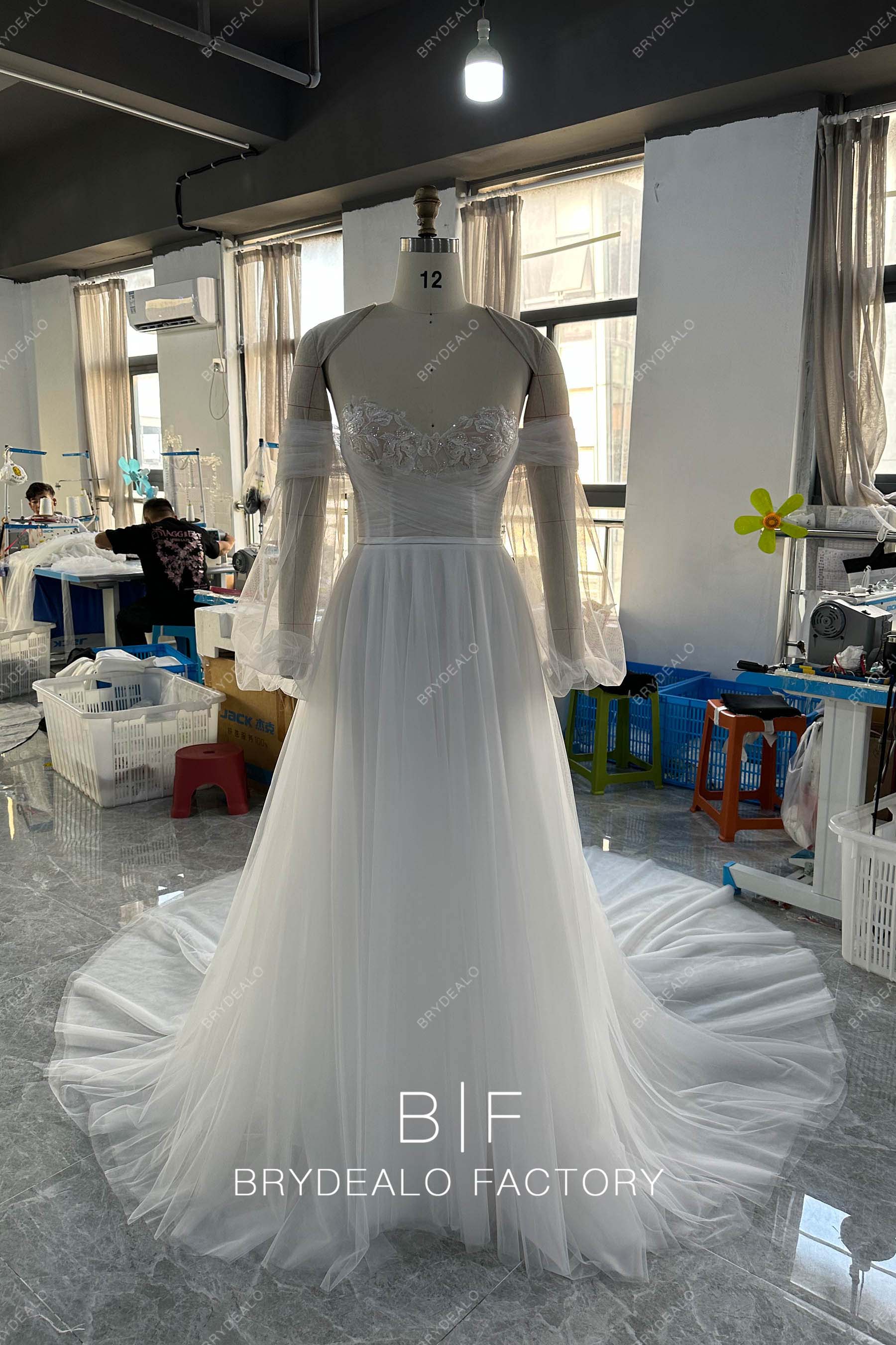 Private Label Custom Illusion Corset Wedding Ball Gown BR20231975