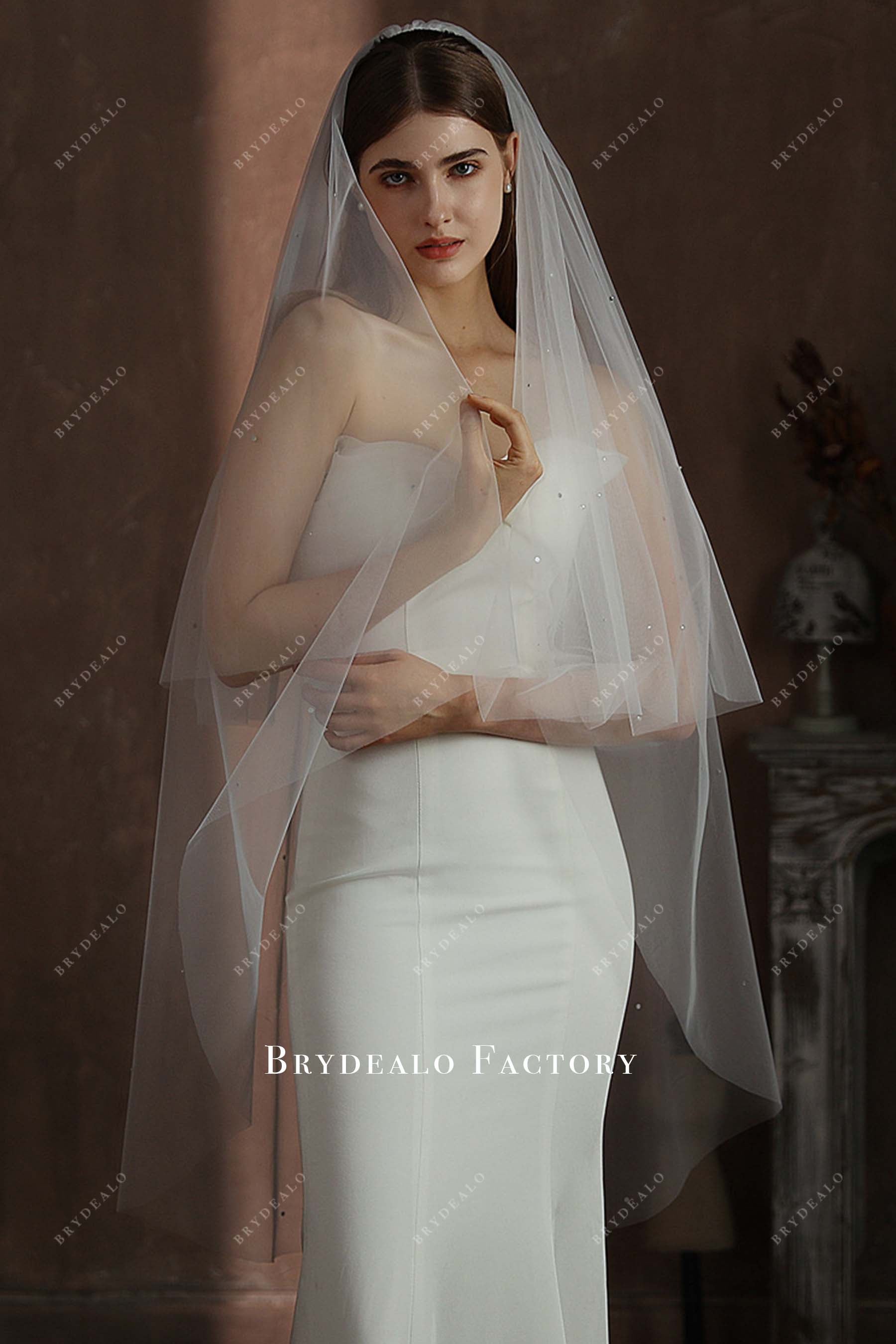 ballet length wedding veil