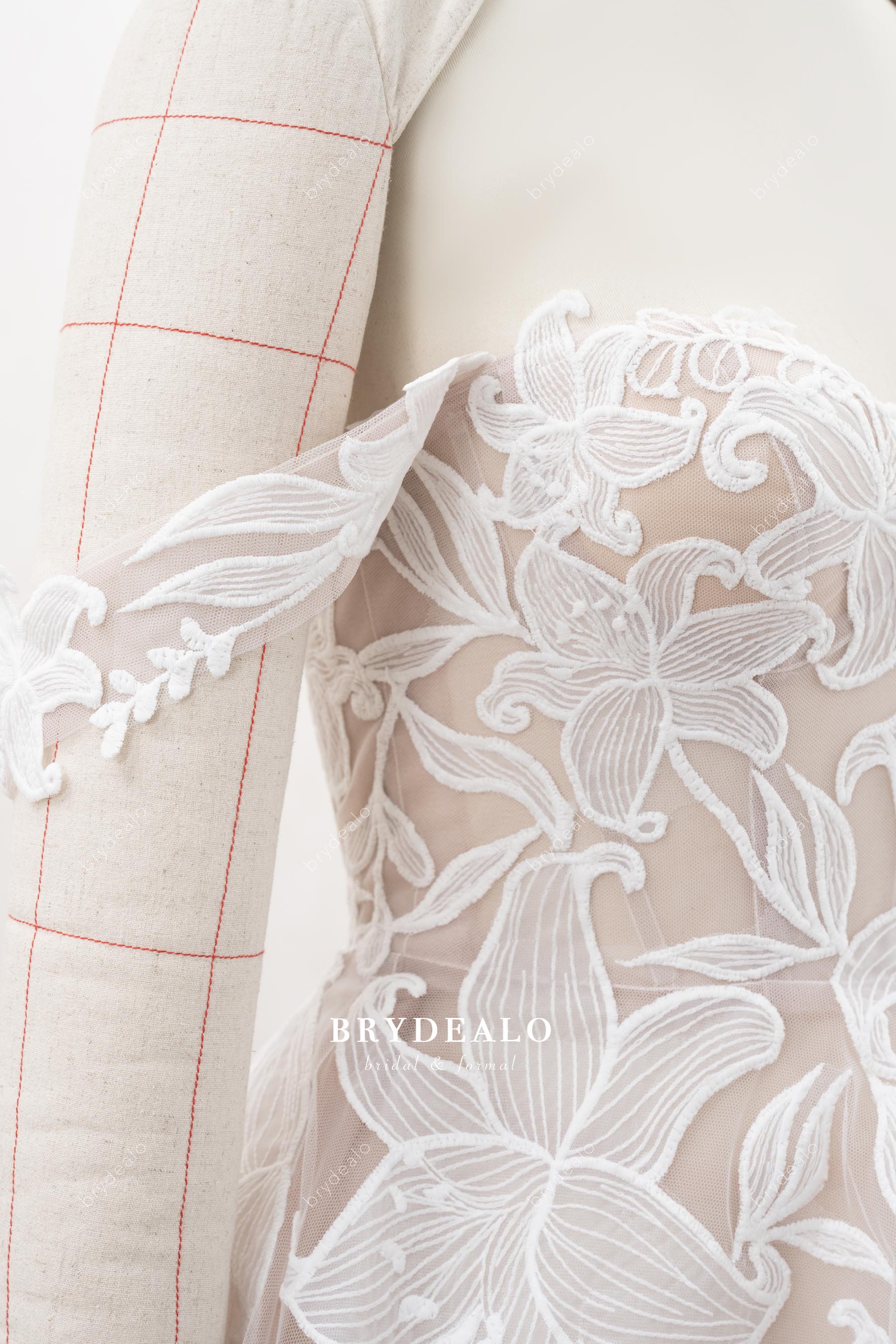 boned corset wedding dress