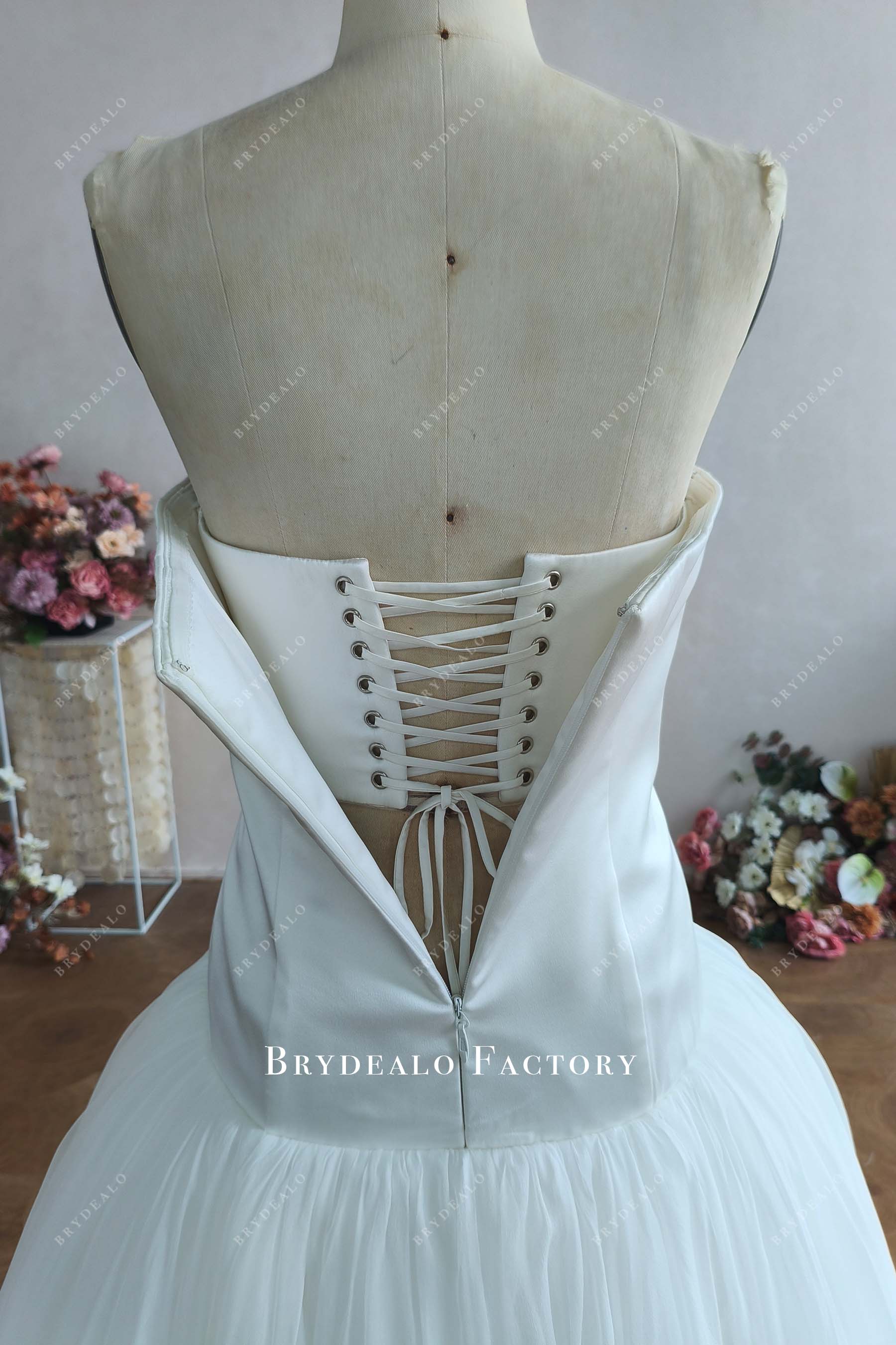 build-in-corset wedding dress