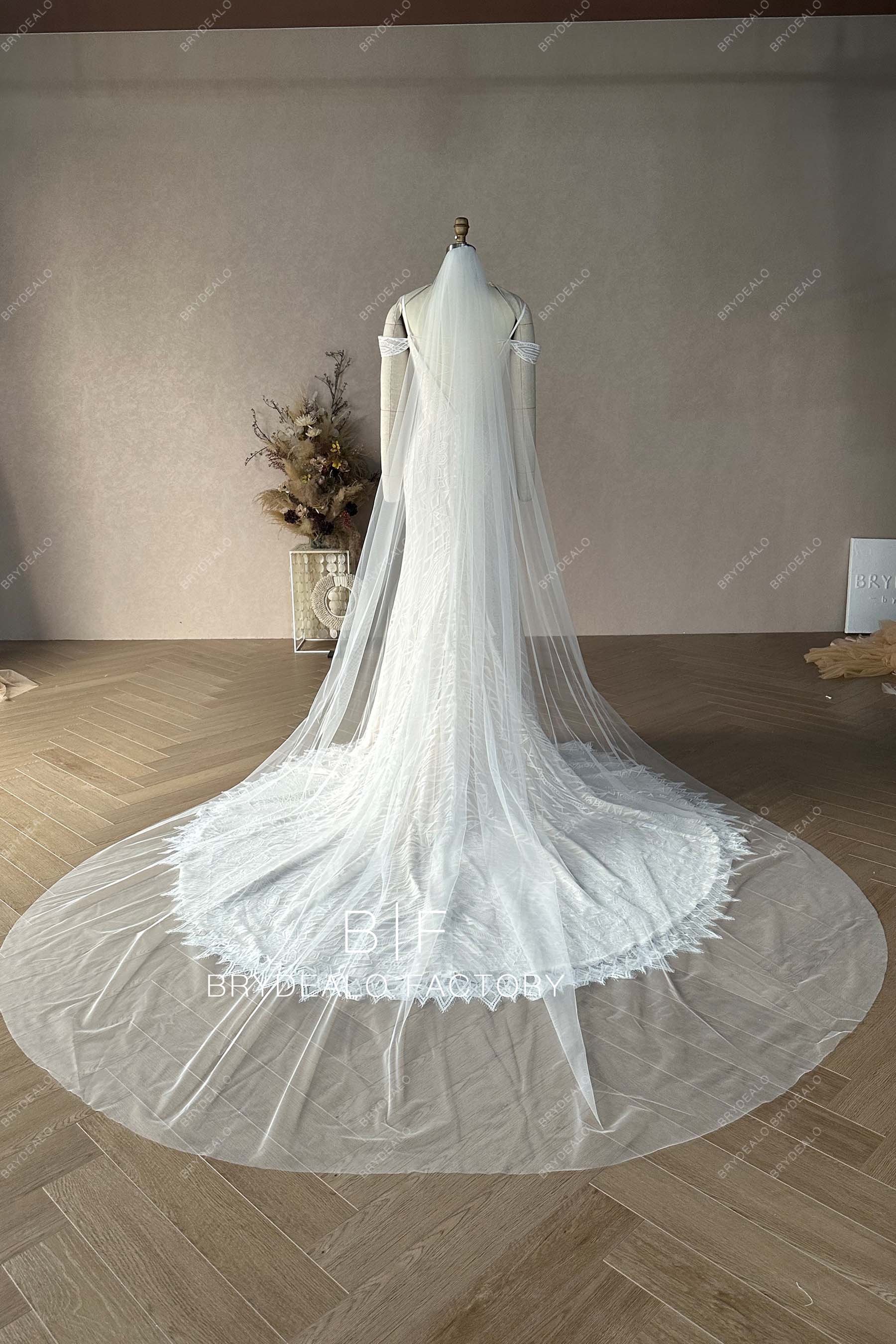 Custom Veil to Match Wedding Dress BR20231879-01