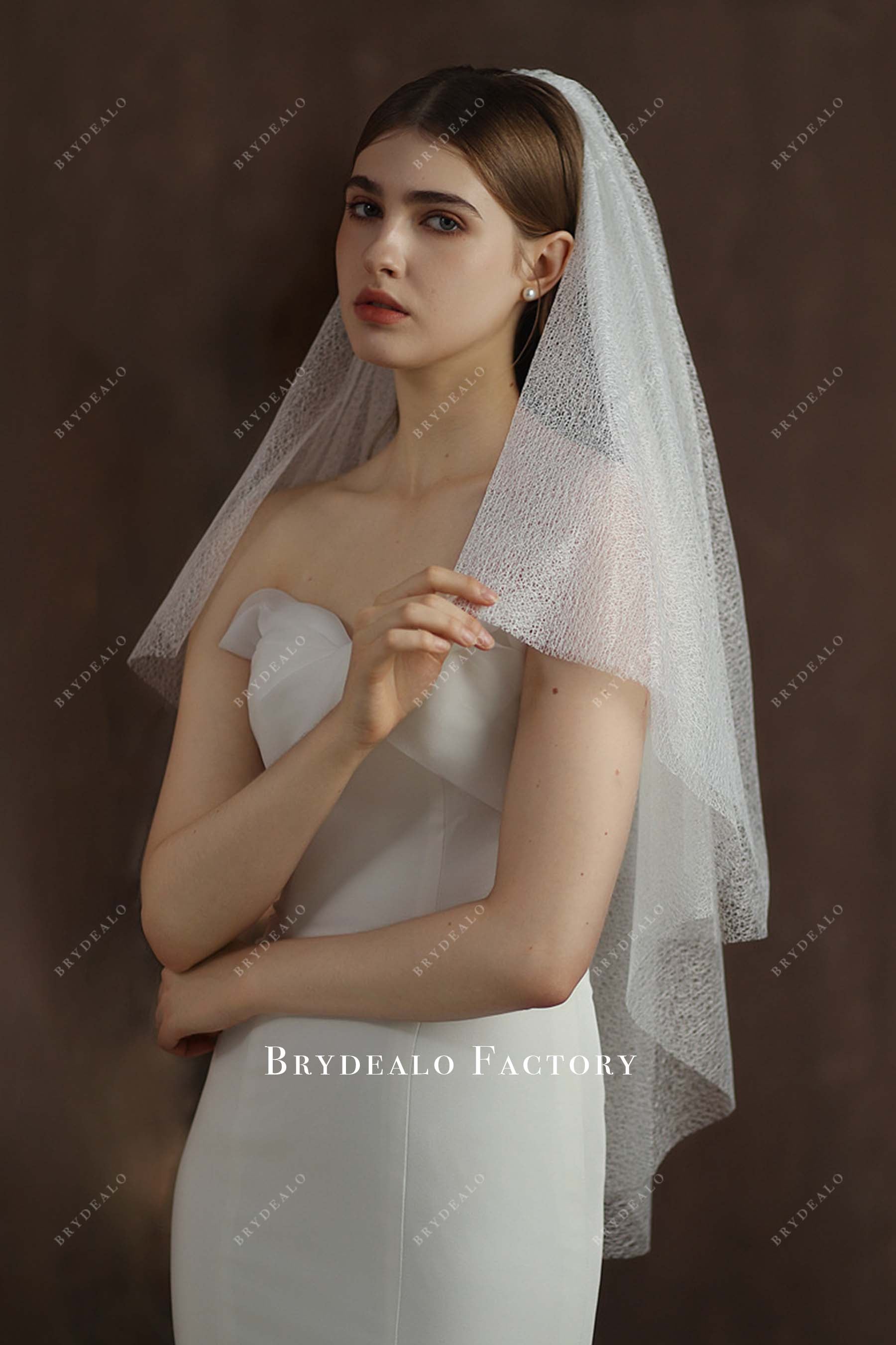 designer bridal veil