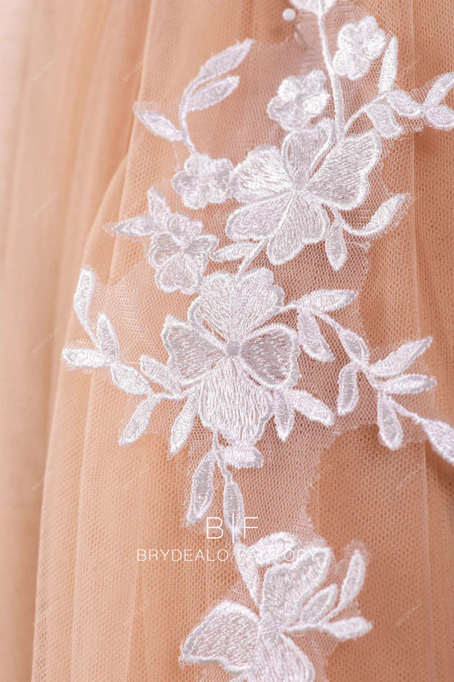 embroidered lace