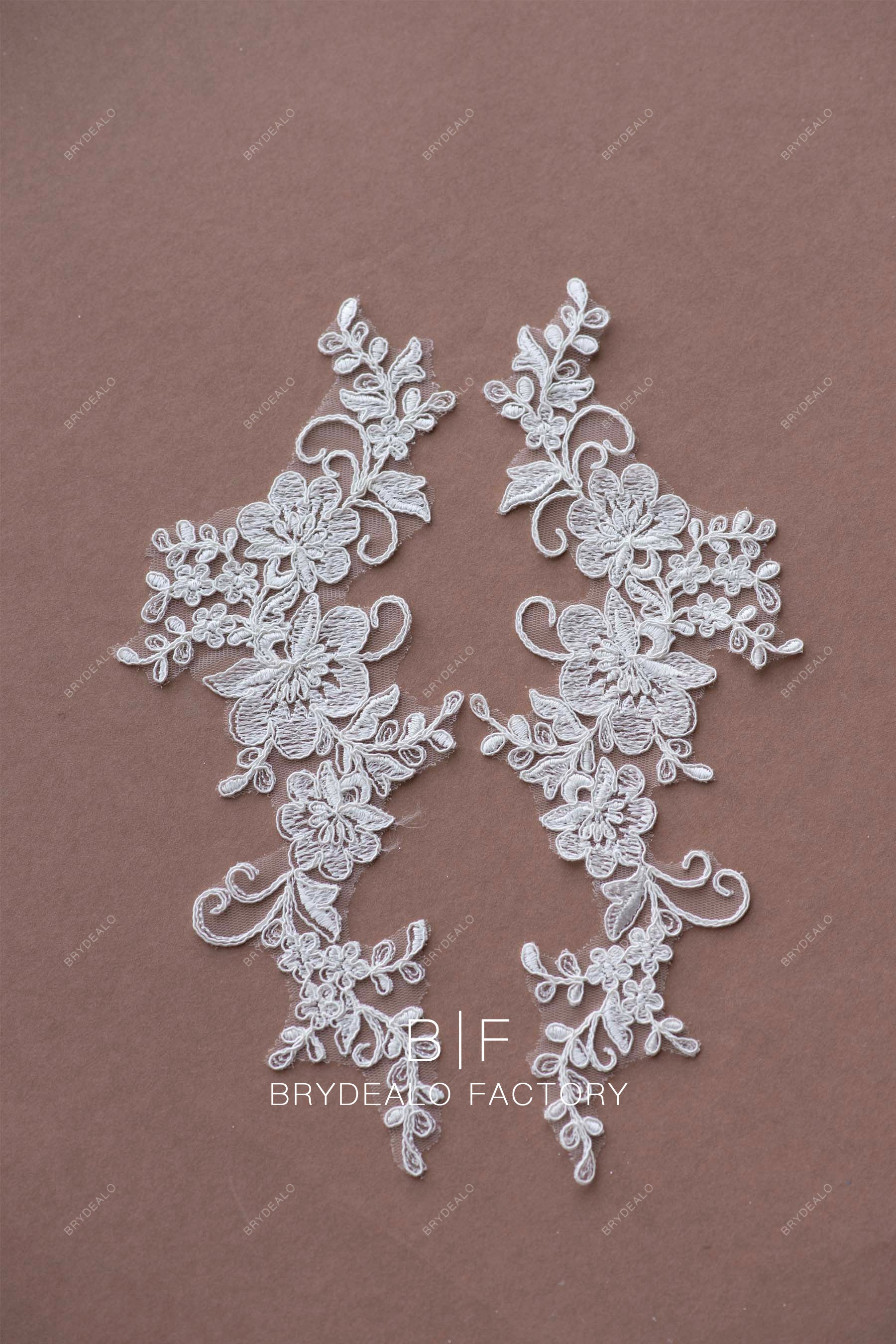 flower lace appliques