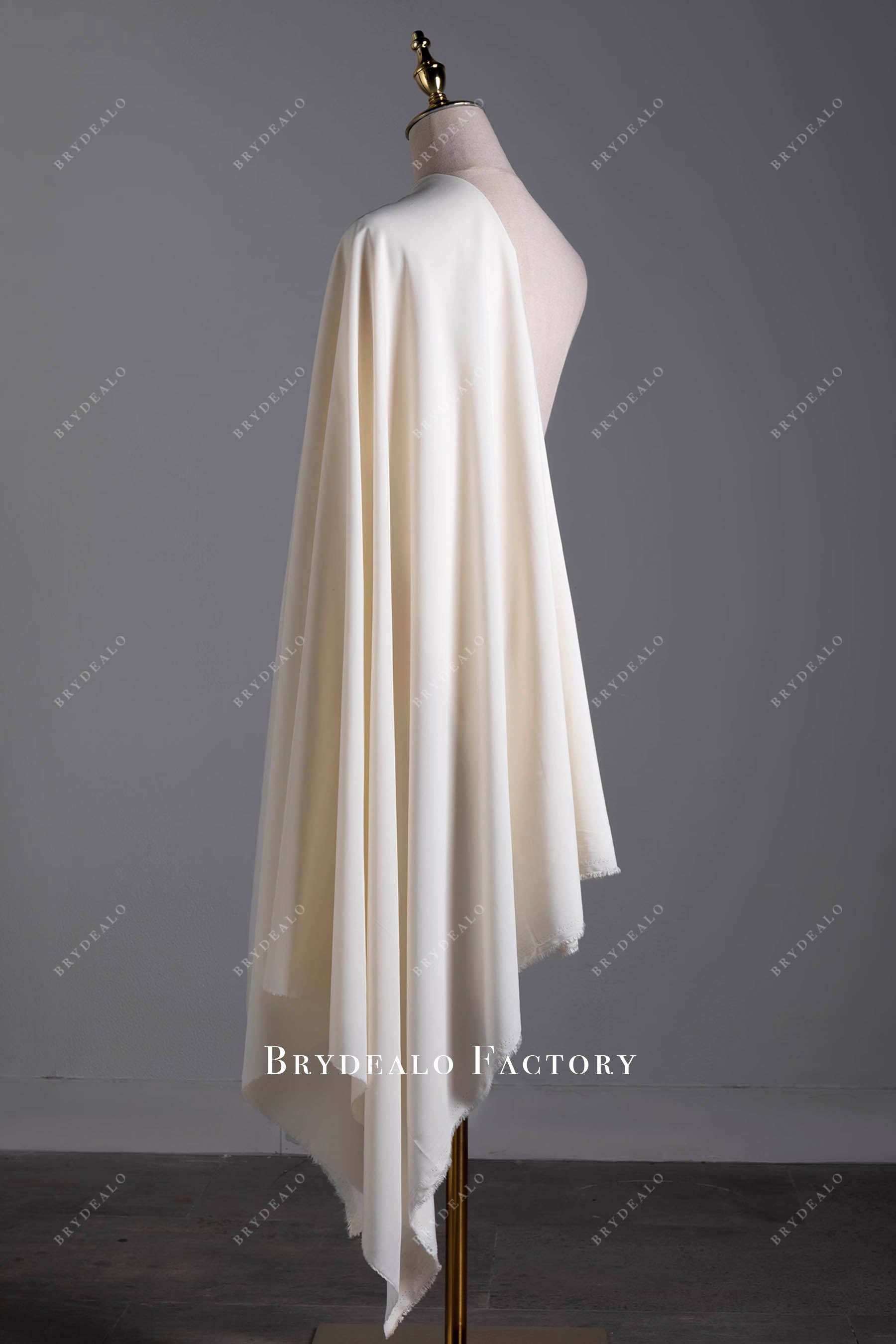 ivory wedding dress lining fabric