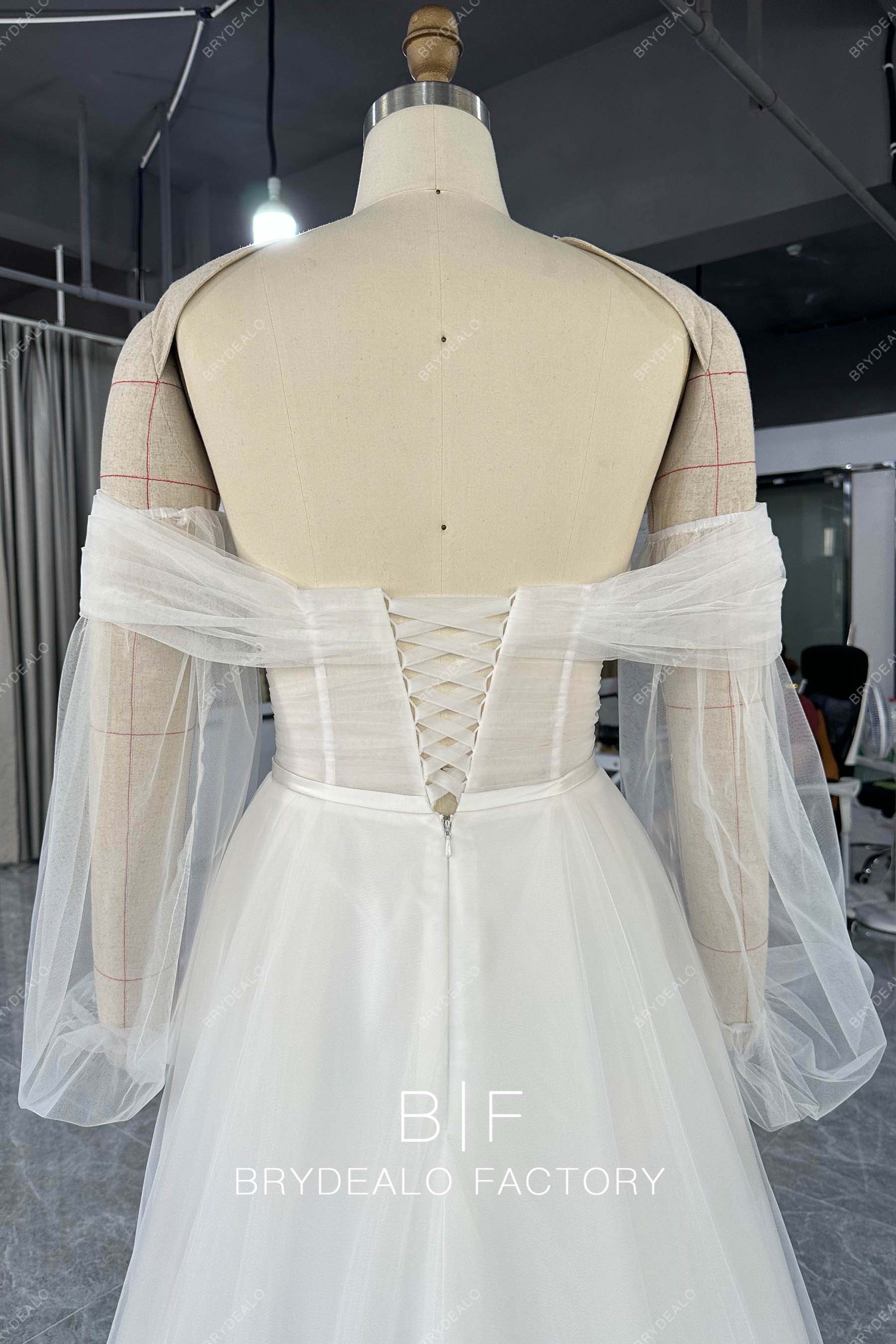 Private Label Custom Illusion Corset Wedding Ball Gown BR20231975