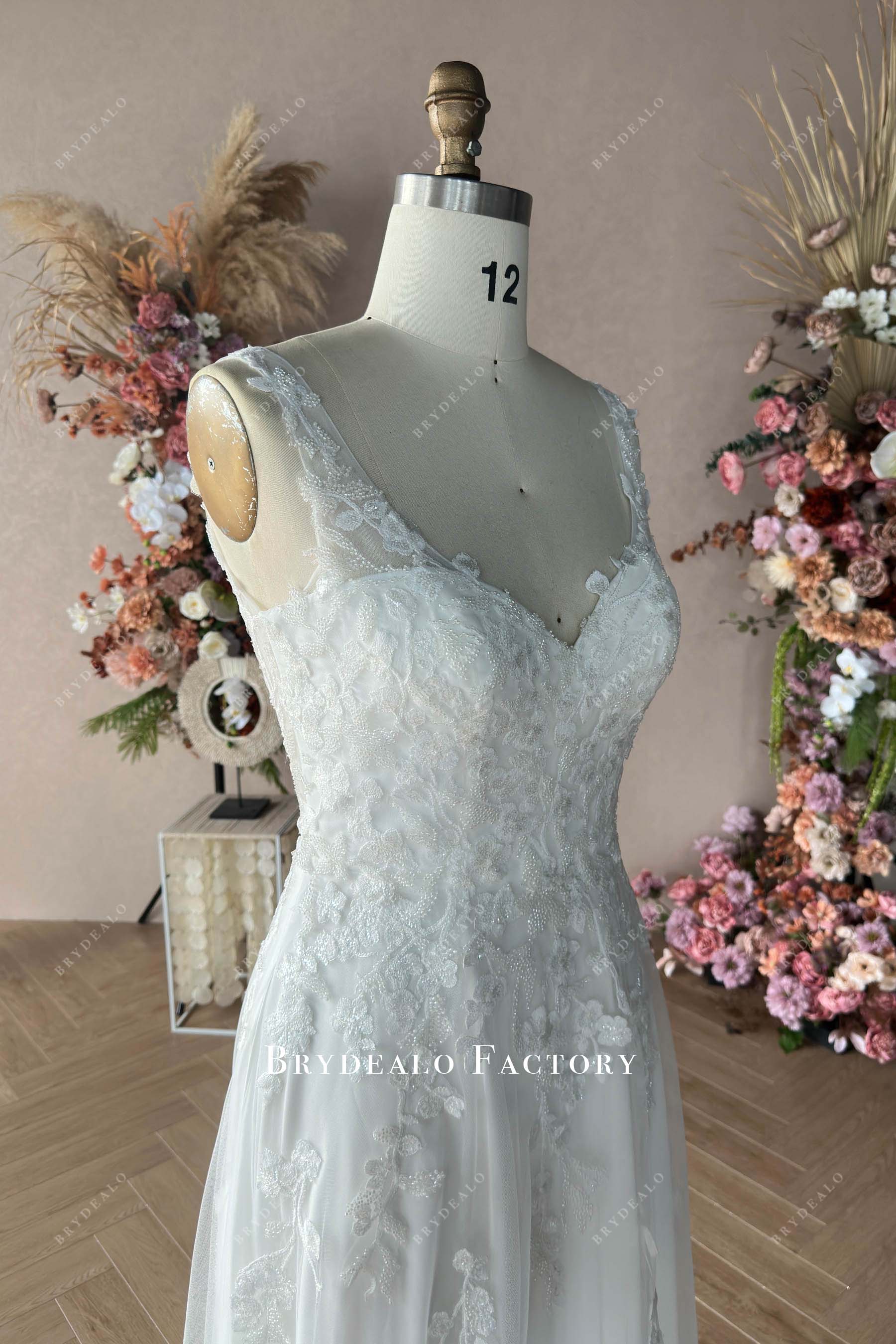 lace wedding dress