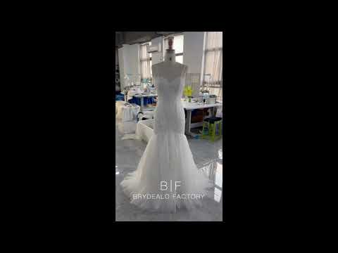 wholesale designer straps sweetheart lace wedding dress