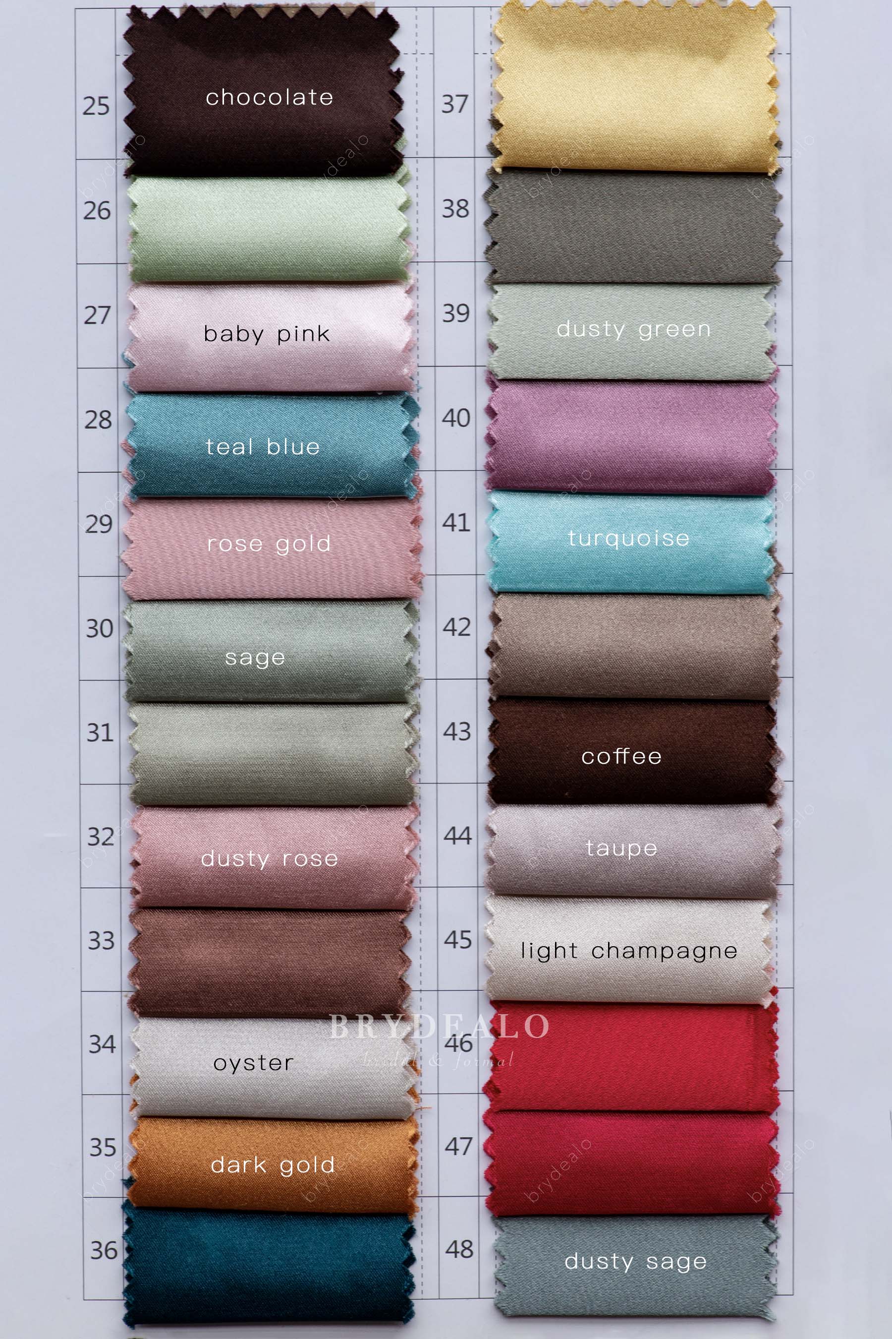 prom dresses charmeuse colors