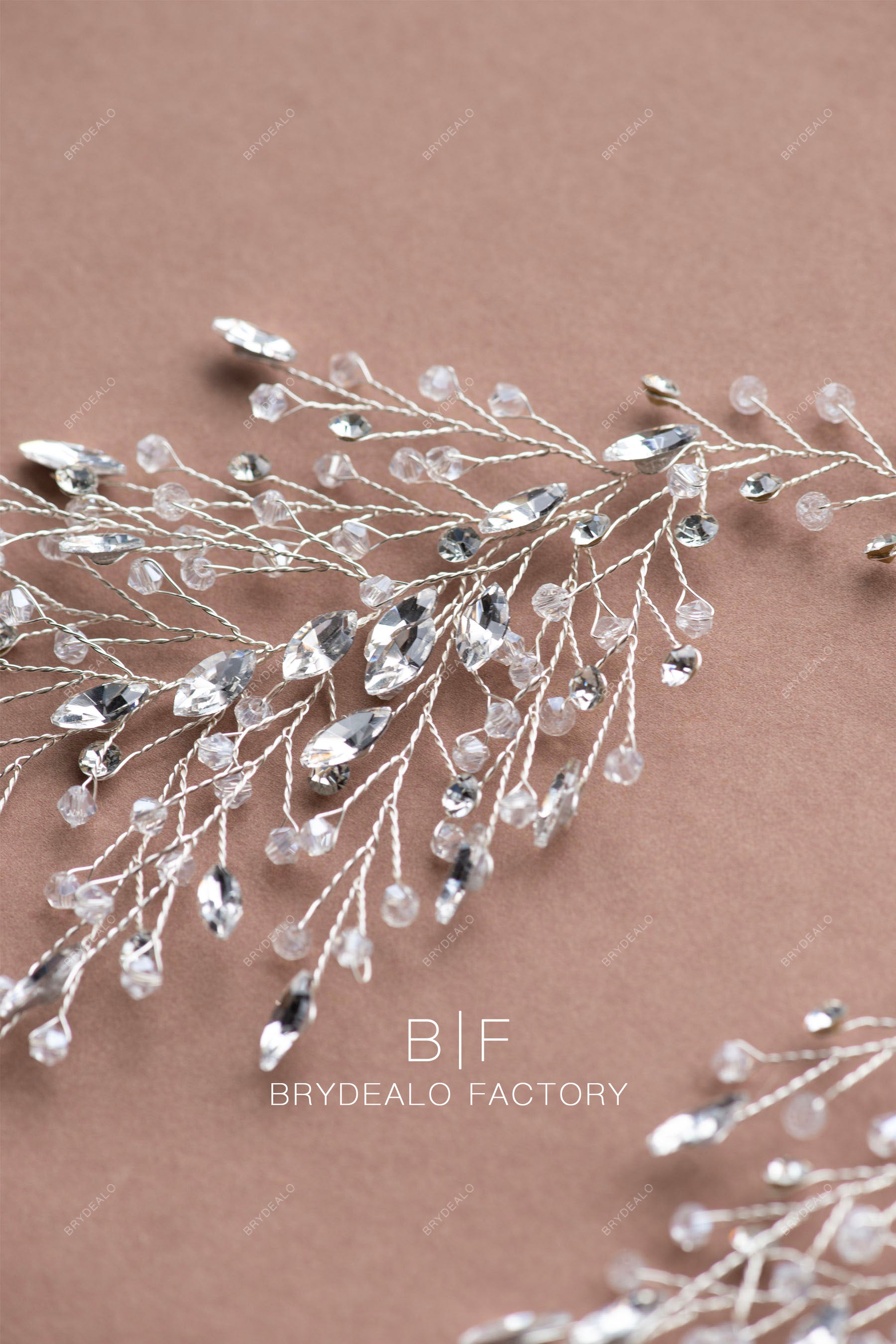 rhinestone bridal hairband