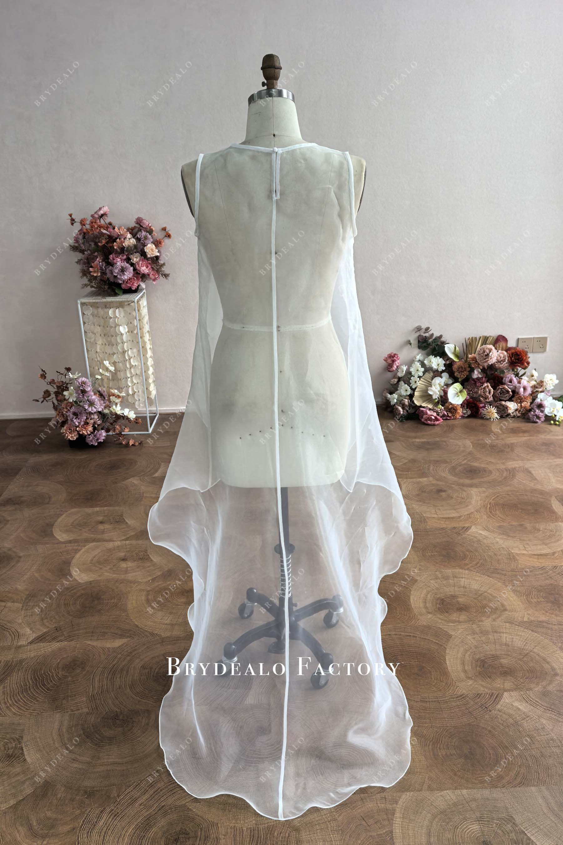High-low Sheer Over Dress