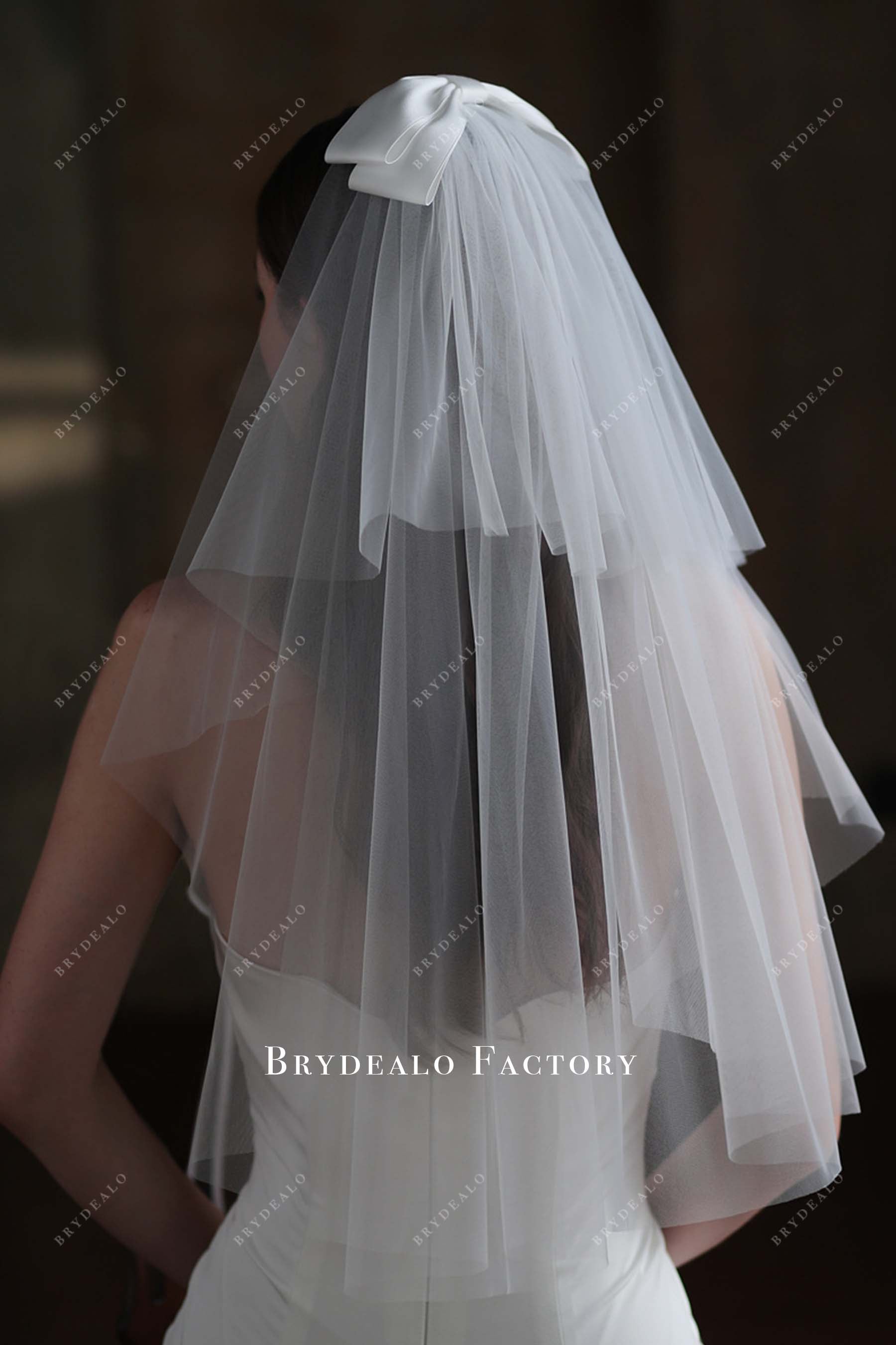 tulle wedding veil