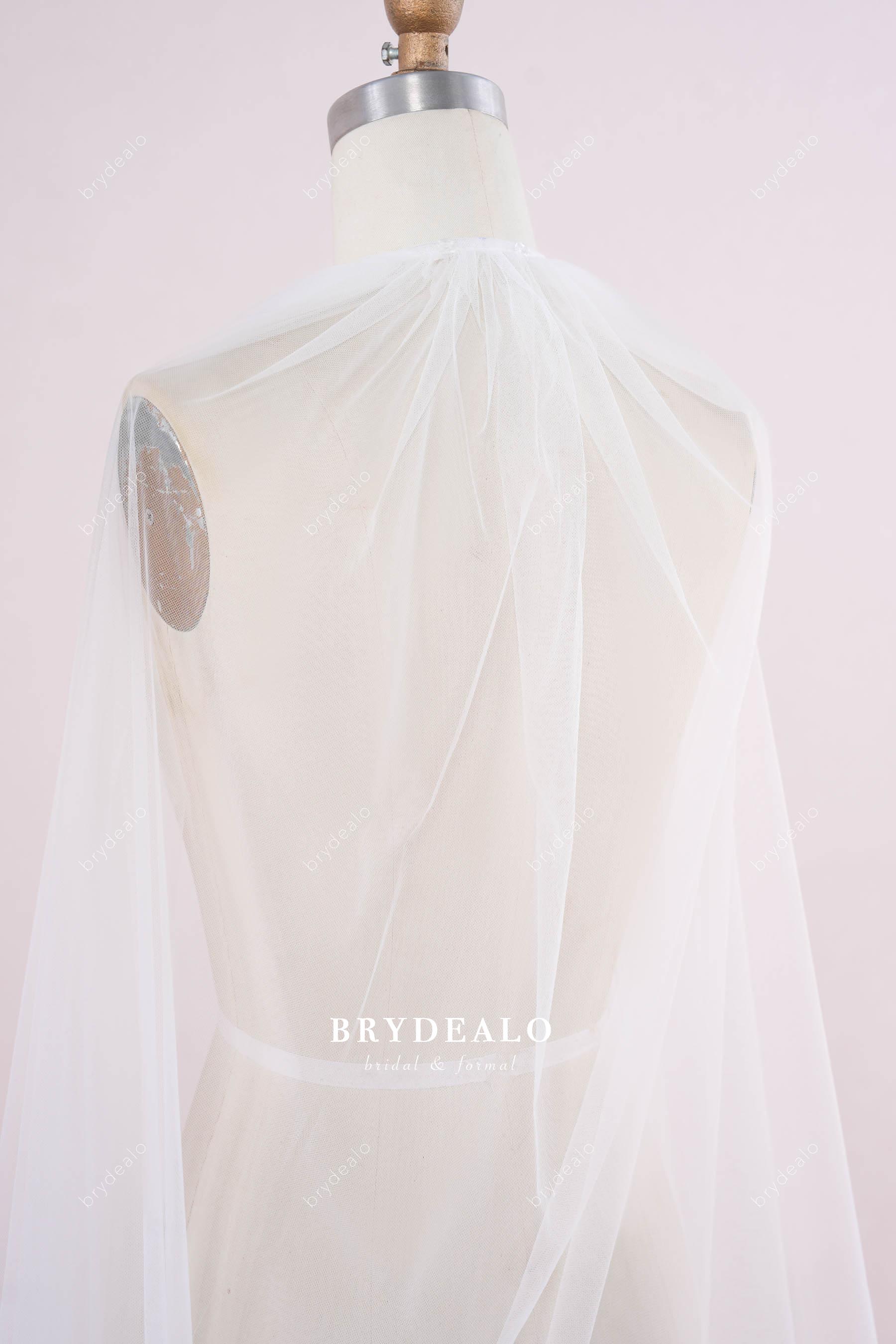 tulle wedding veil