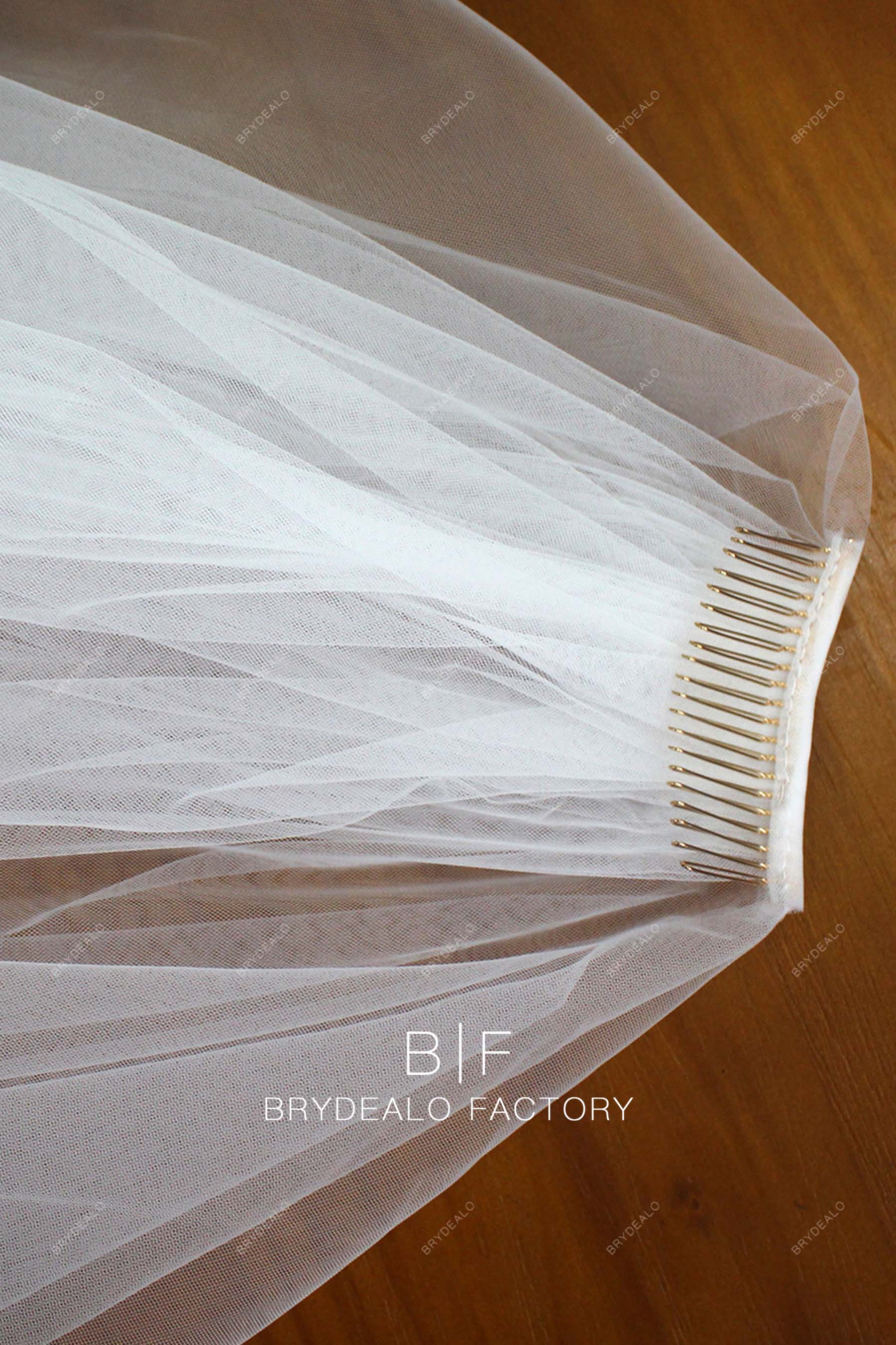 wedding veil comb
