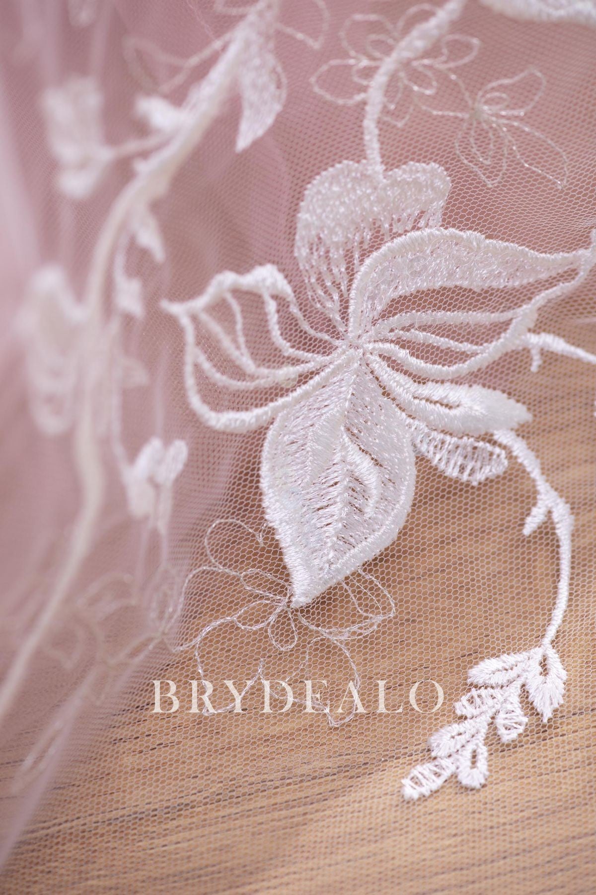  Embroidery Bridal Lace Fabric