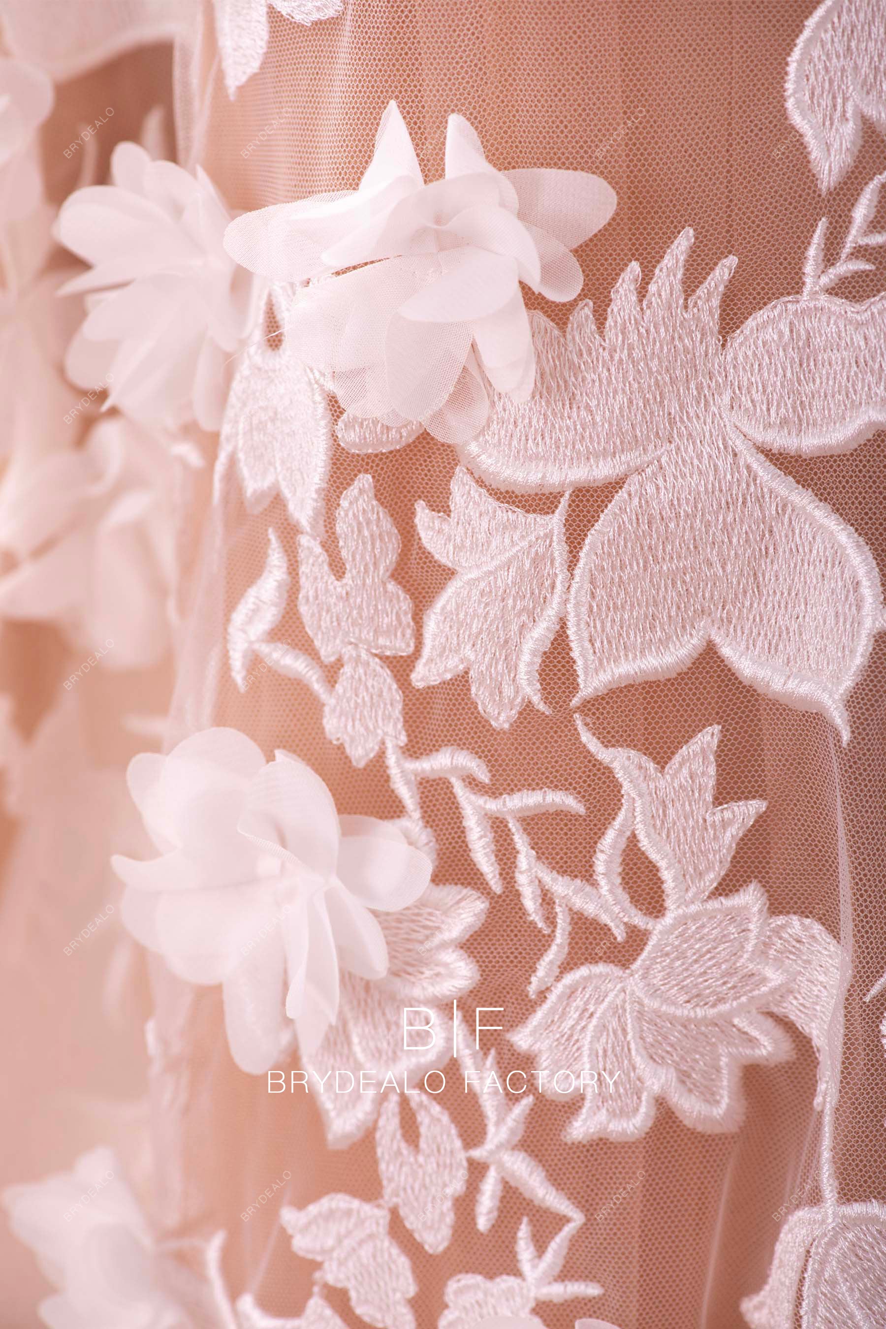 delicate embroidery lace