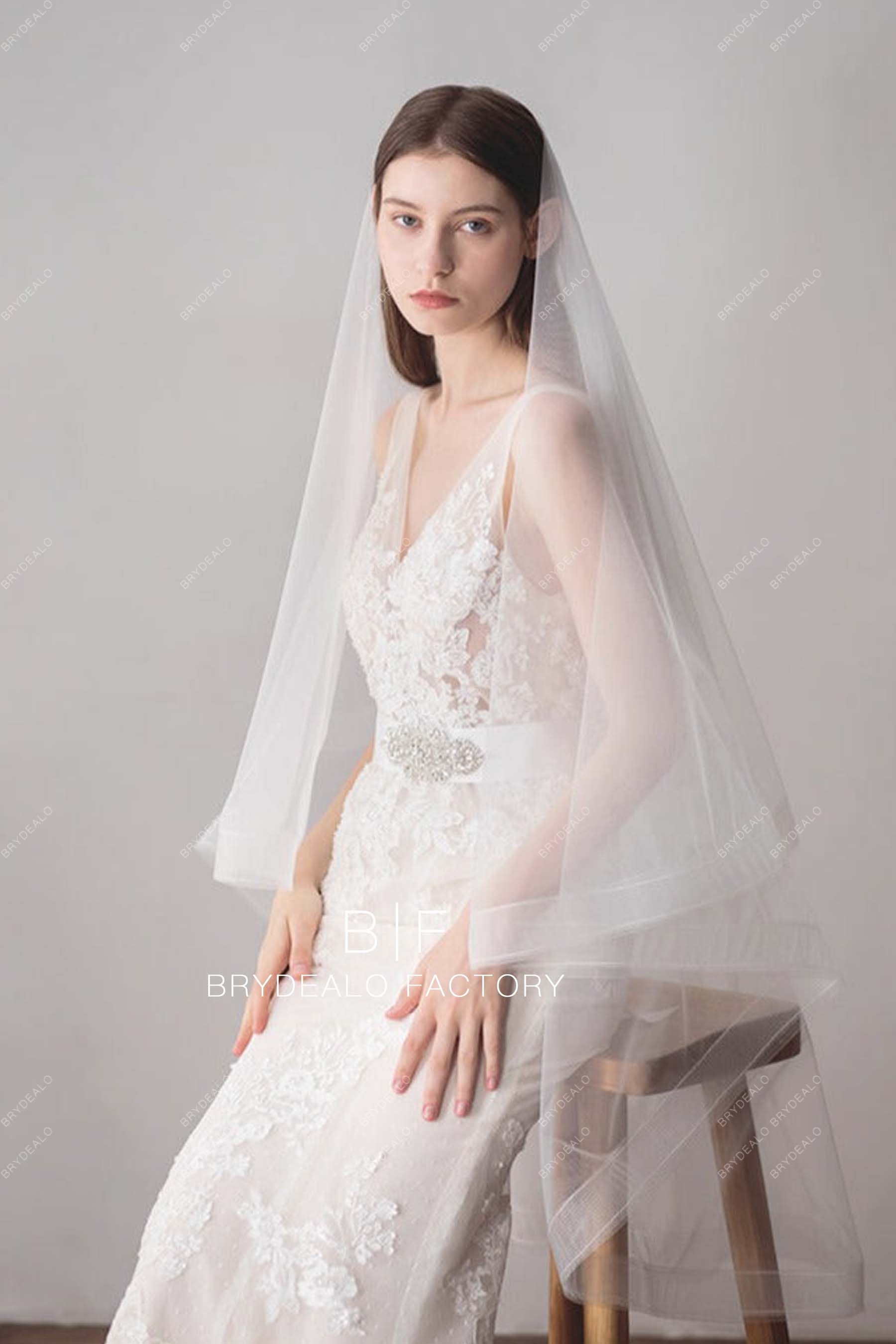 Private Label Horsehair Bridal Veil