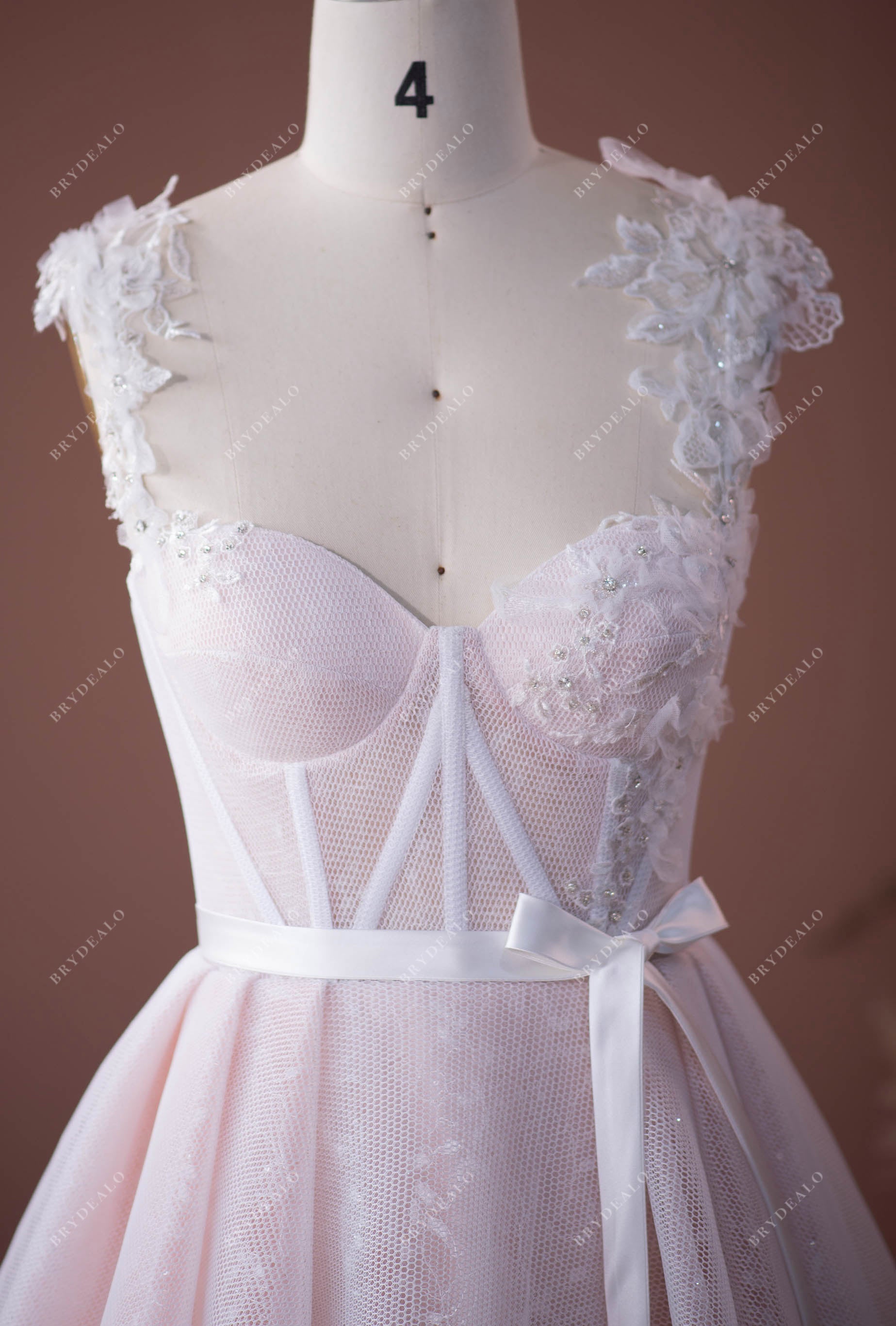 Wholesale Sweetheart Corset Bridal Gown