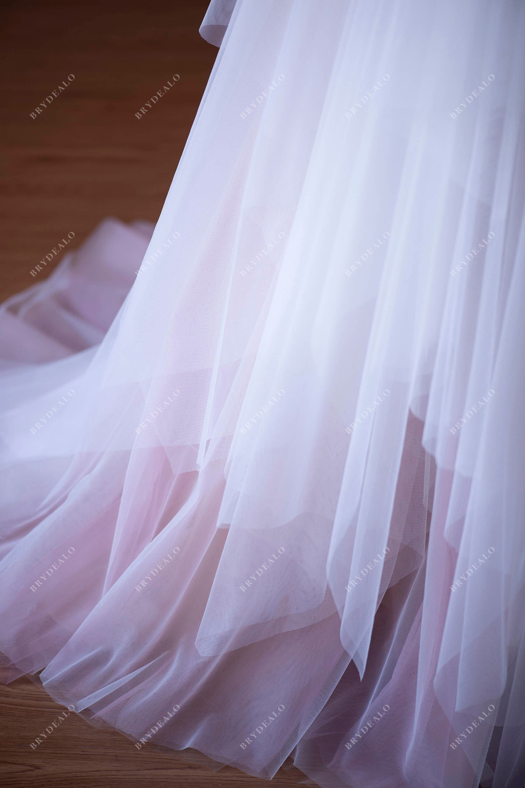 Sample Sale | Two-Piece Flower Lace Tulle Layered Wedding Dress