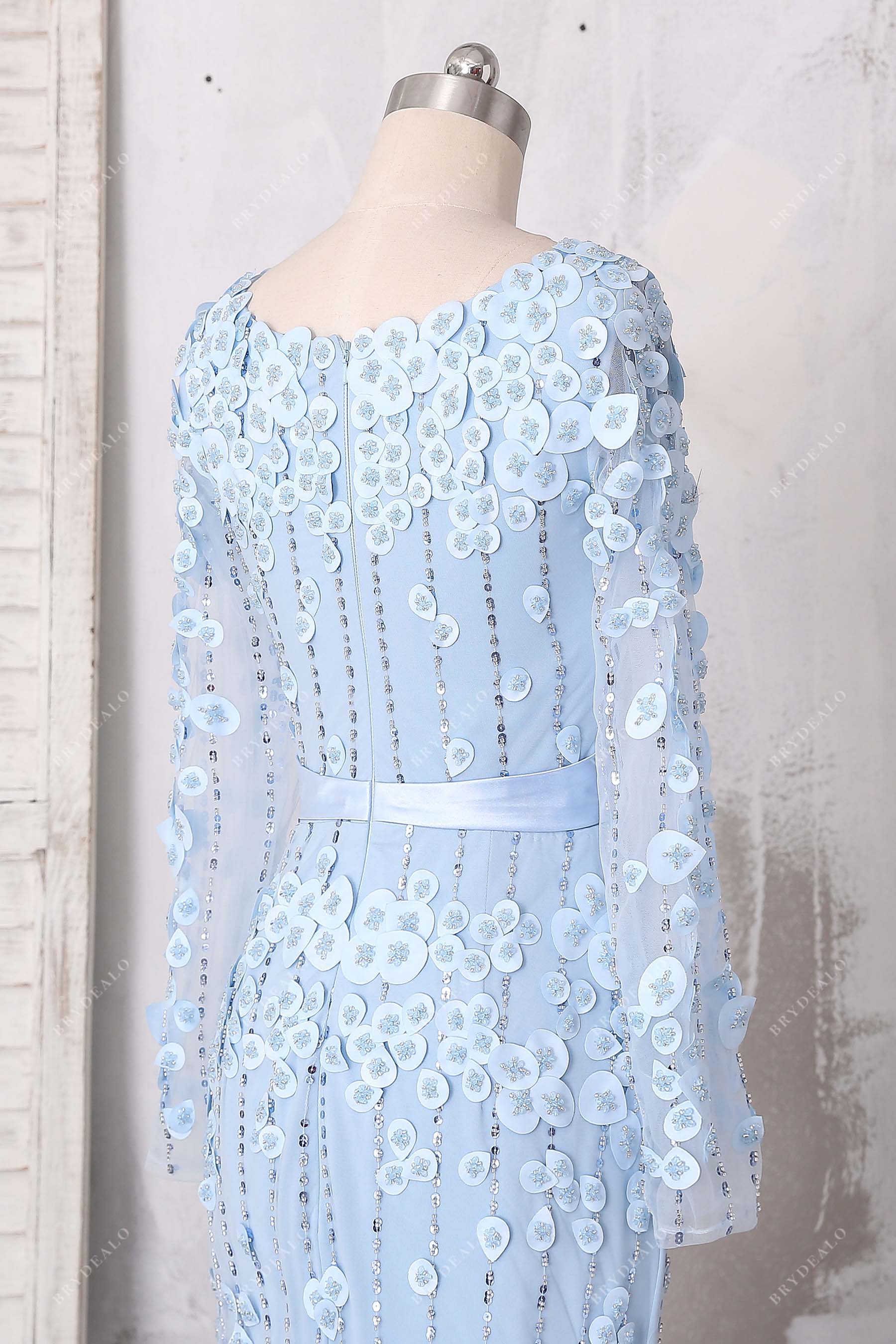 Ice Blue Mother of the Bride Dresses