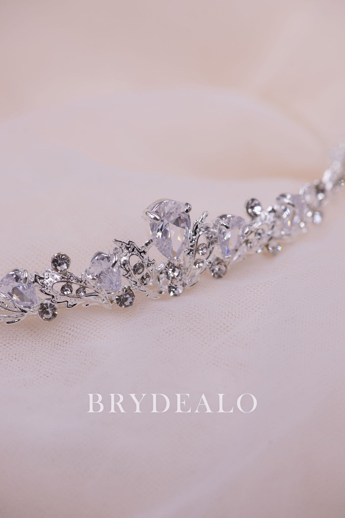Shiny Crystals Bridal Headband for Wholesale