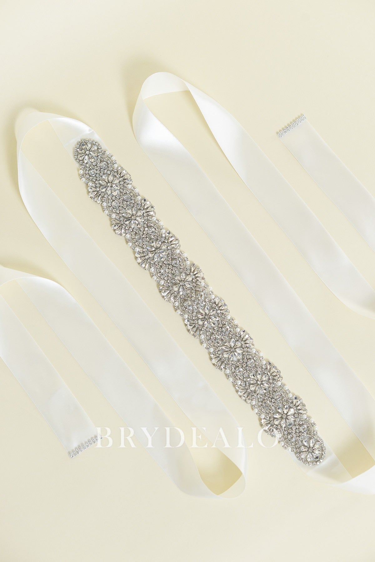 Wholesale Crystals Pearls Bridal Sash