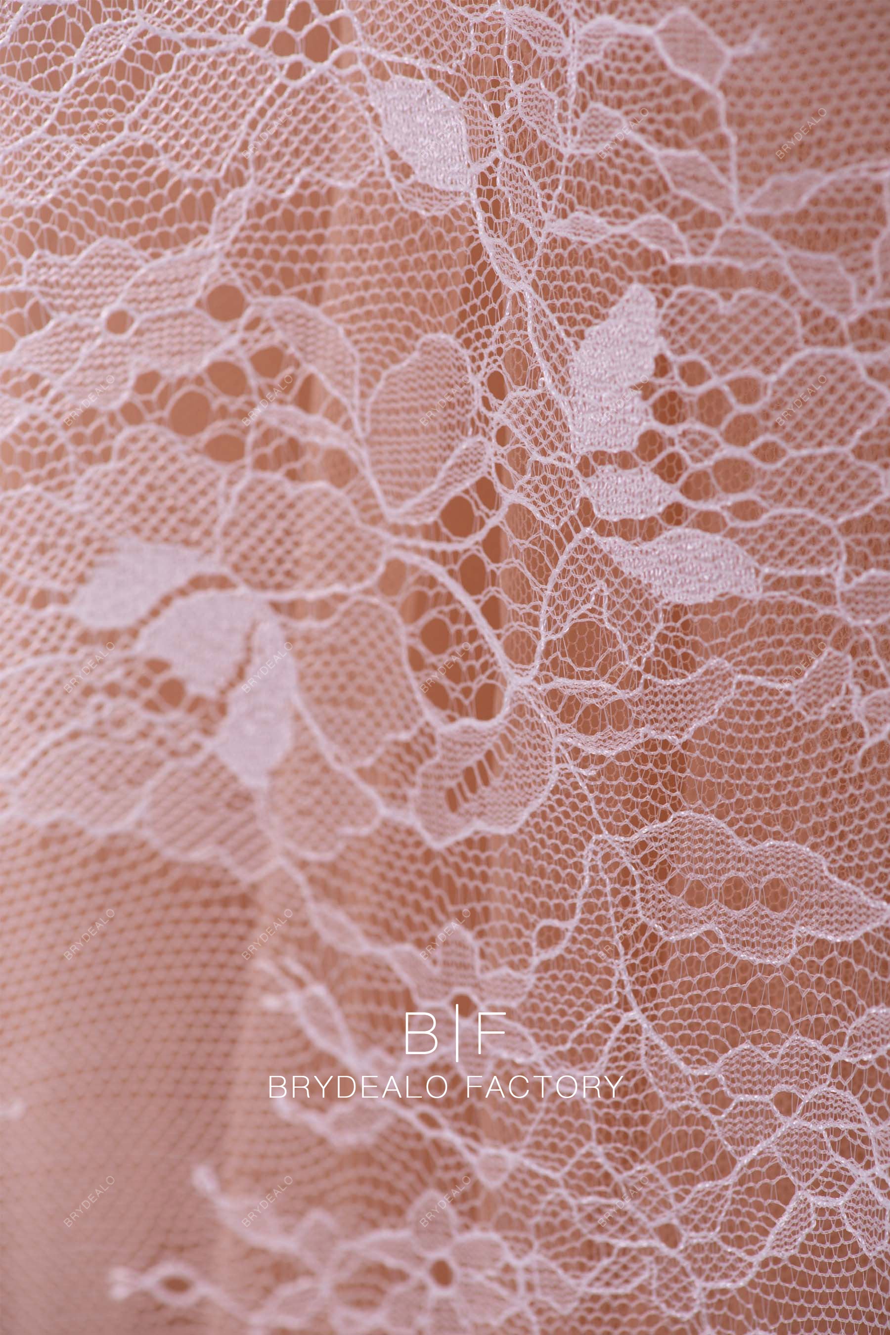 delicate warp knitted lace