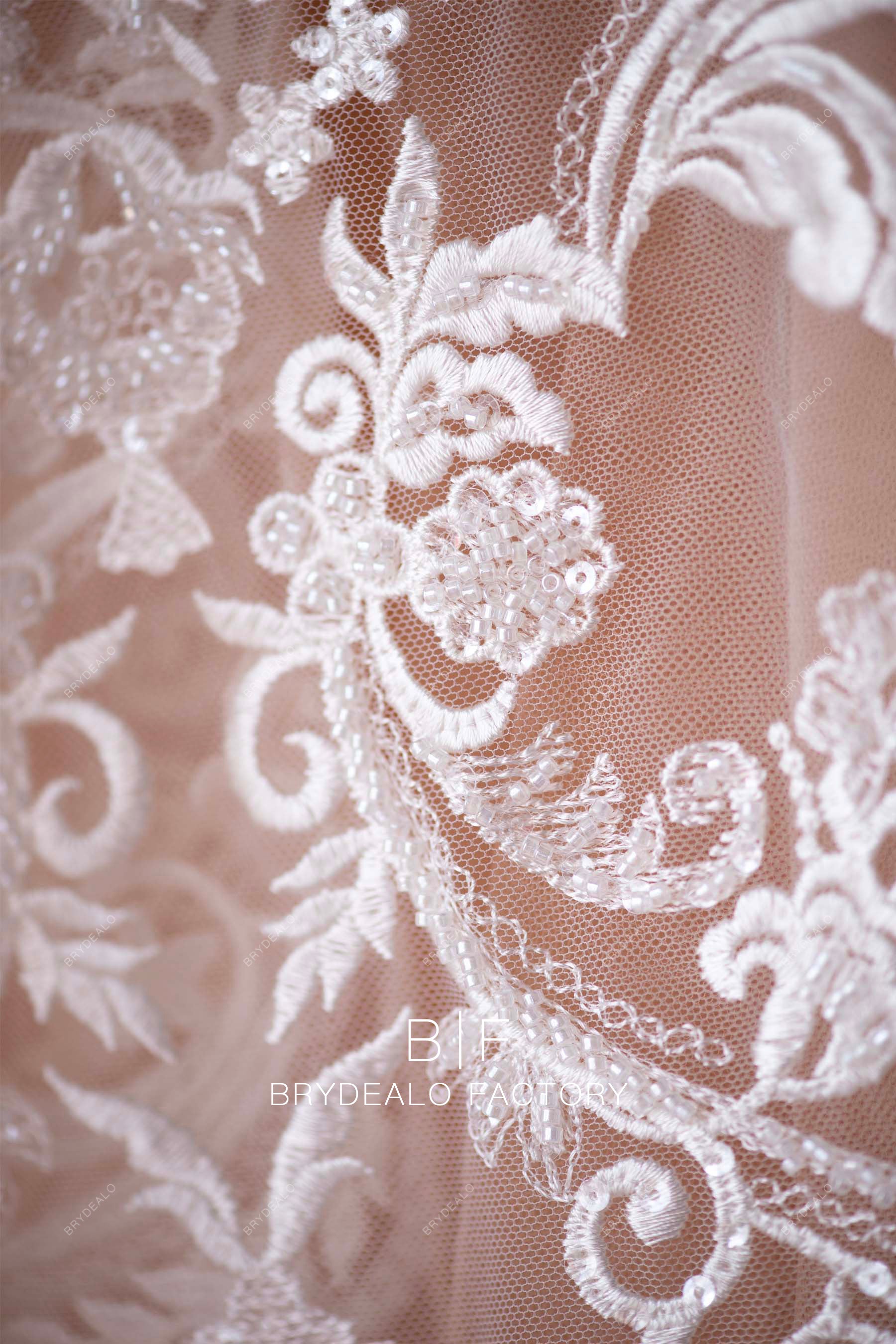 delicate bridal lace
