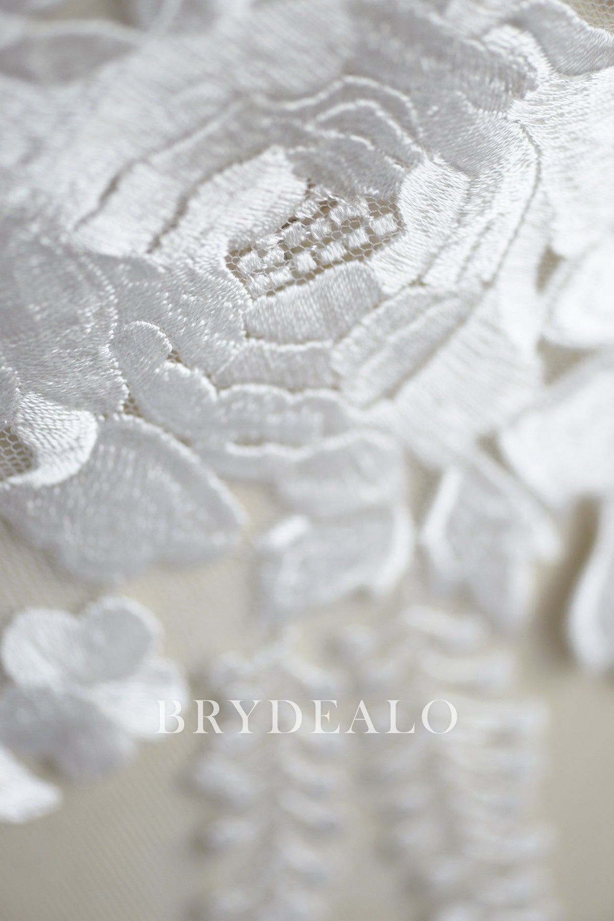 Varisized Flower Bridal Lace Applique