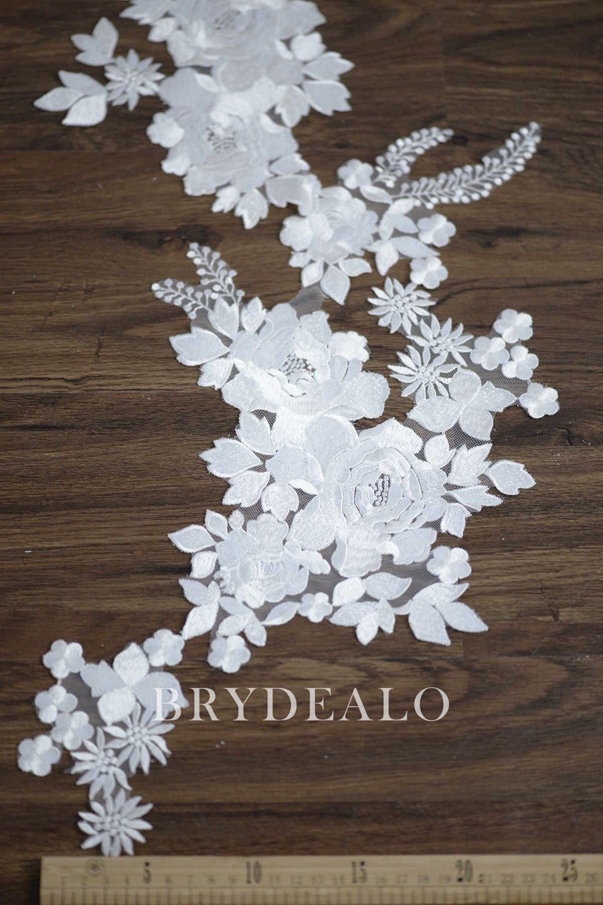 Best Exquisite Varisized Flower Bridal Lace Applique