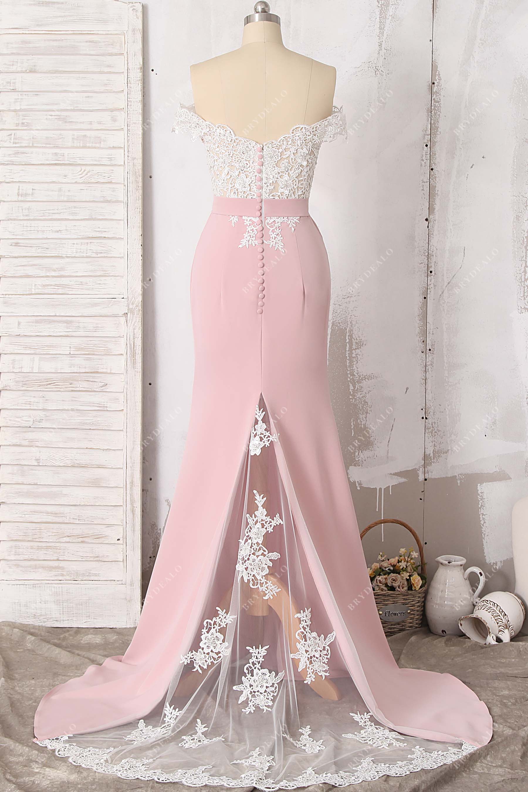 illusion godet mermaid prom dress