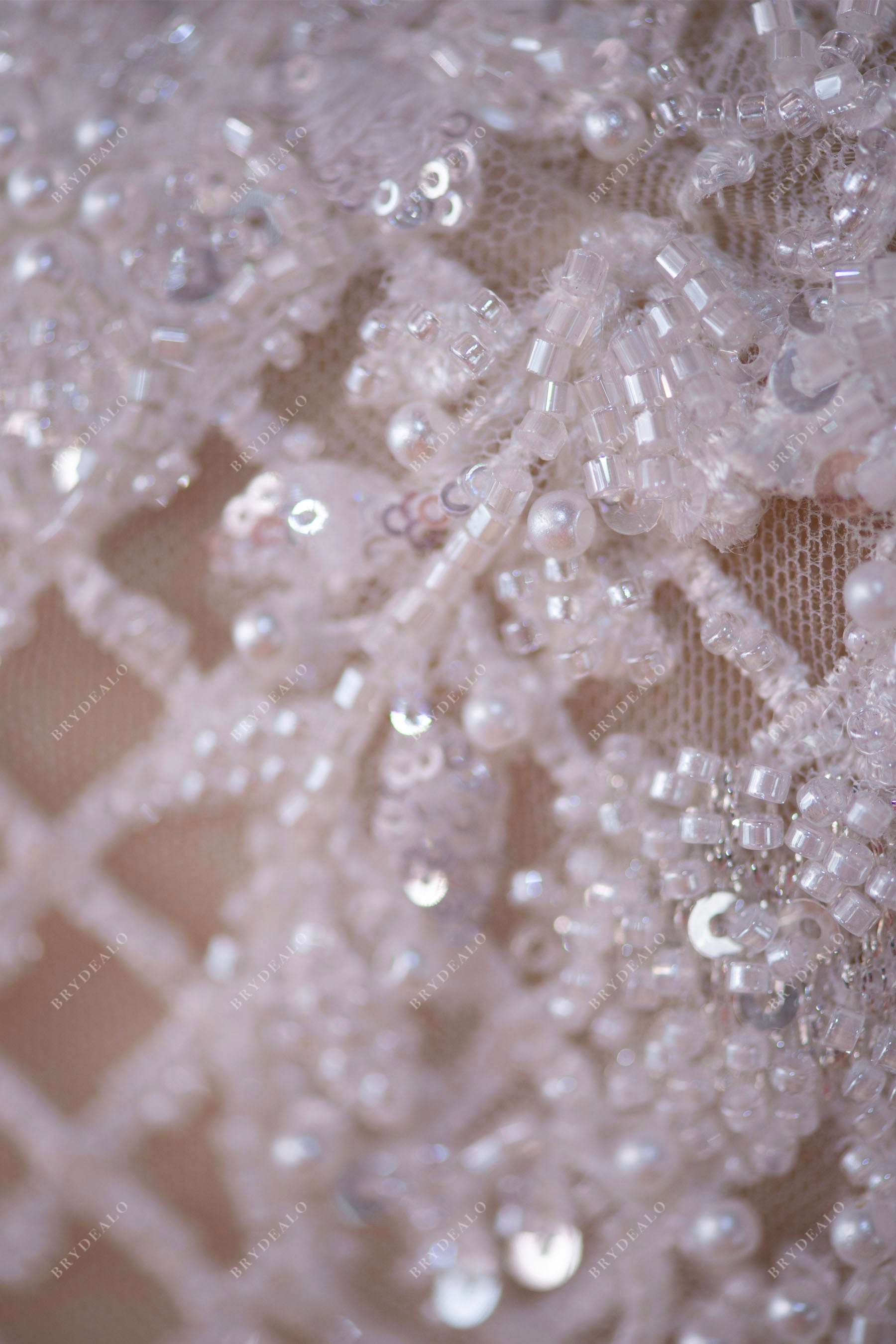 luxury beaded lace