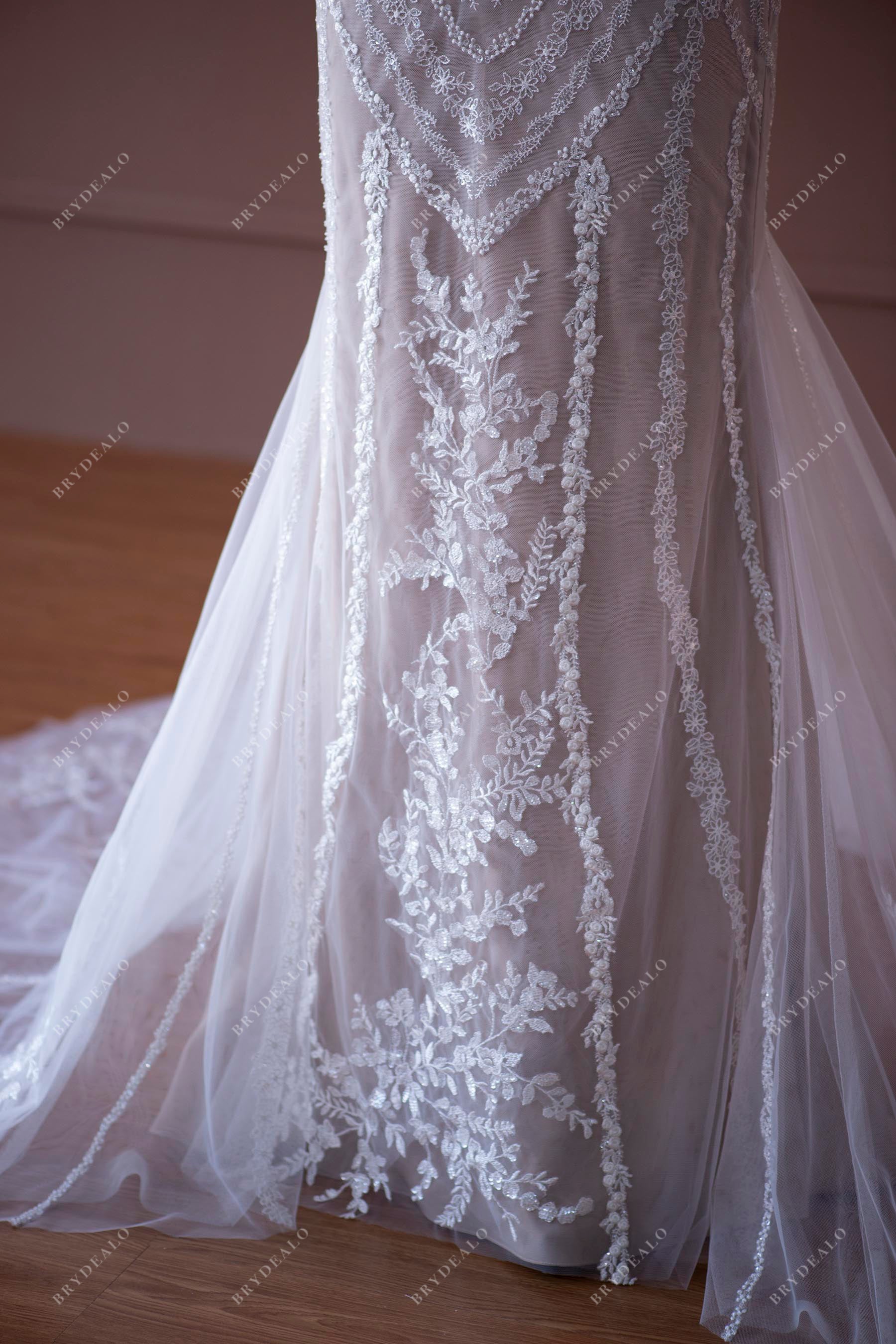 mermaid bridal dress