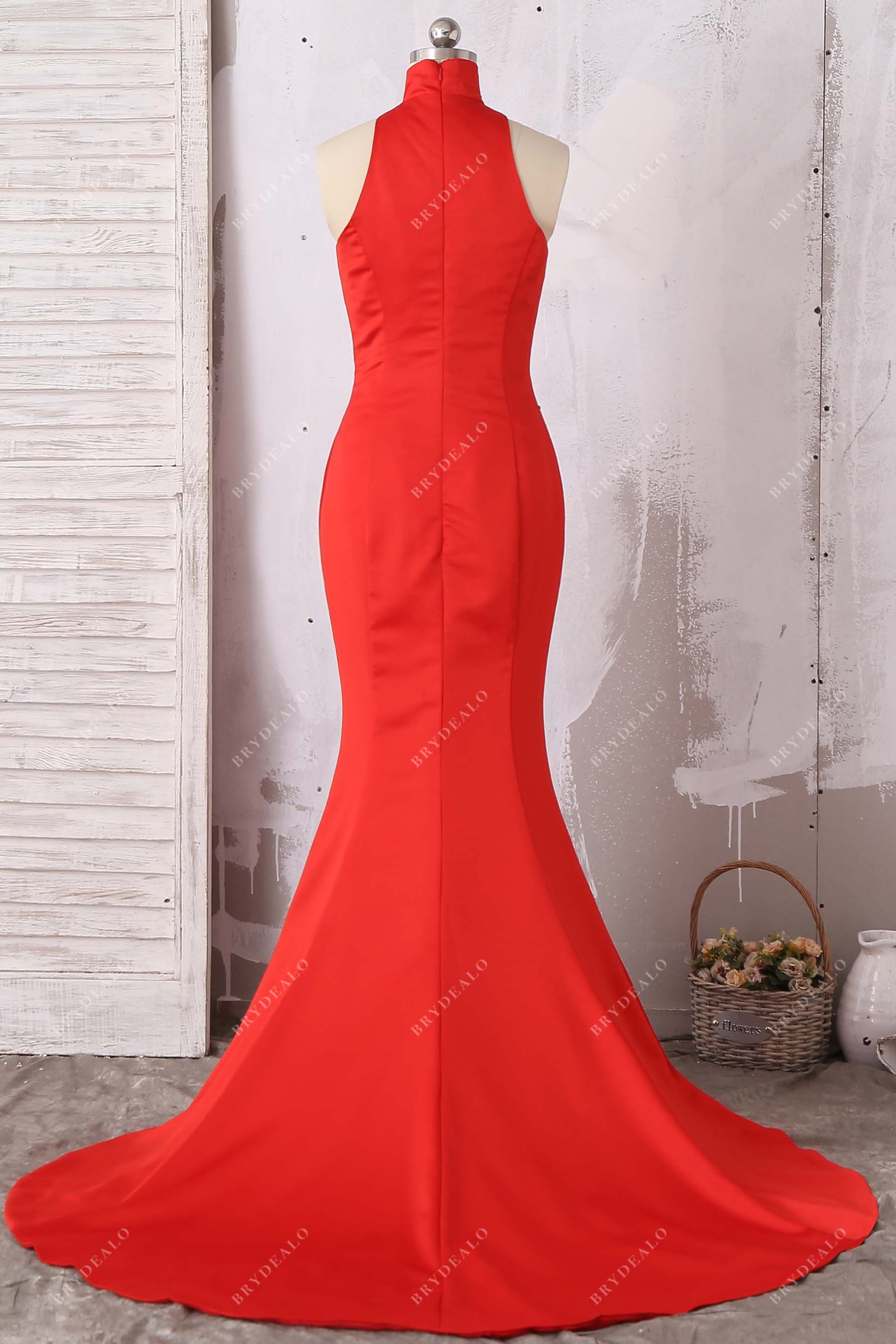 Buy Stylish Net Red Sleeveless Gown Online In India At Discounted Prices