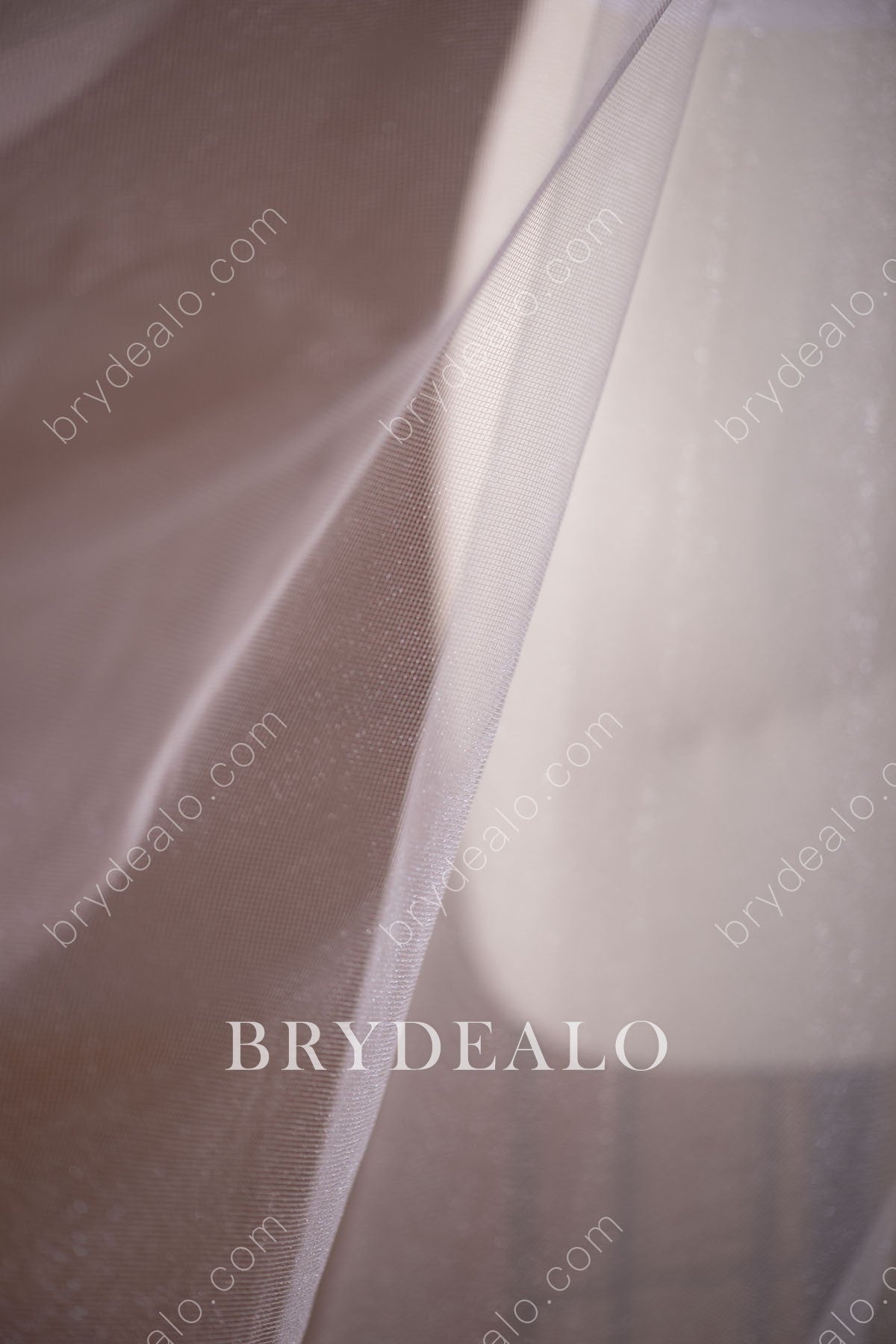 Shimmery Bridal Veil Tulle Fabric Online for Wholesale 