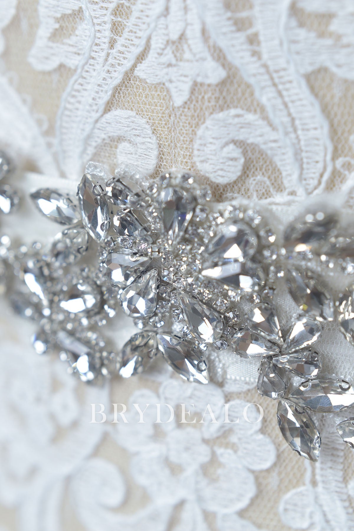Wholesale Shiny Crystals Bridal Sash