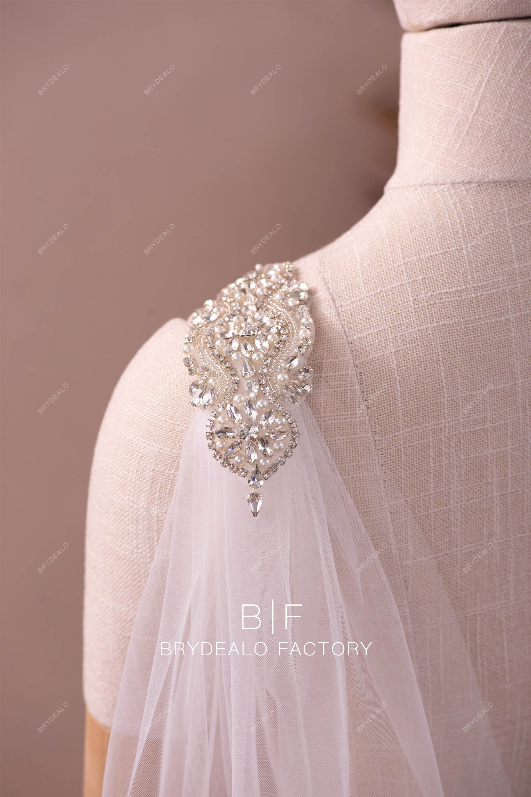 shoulder cape bridal accessory