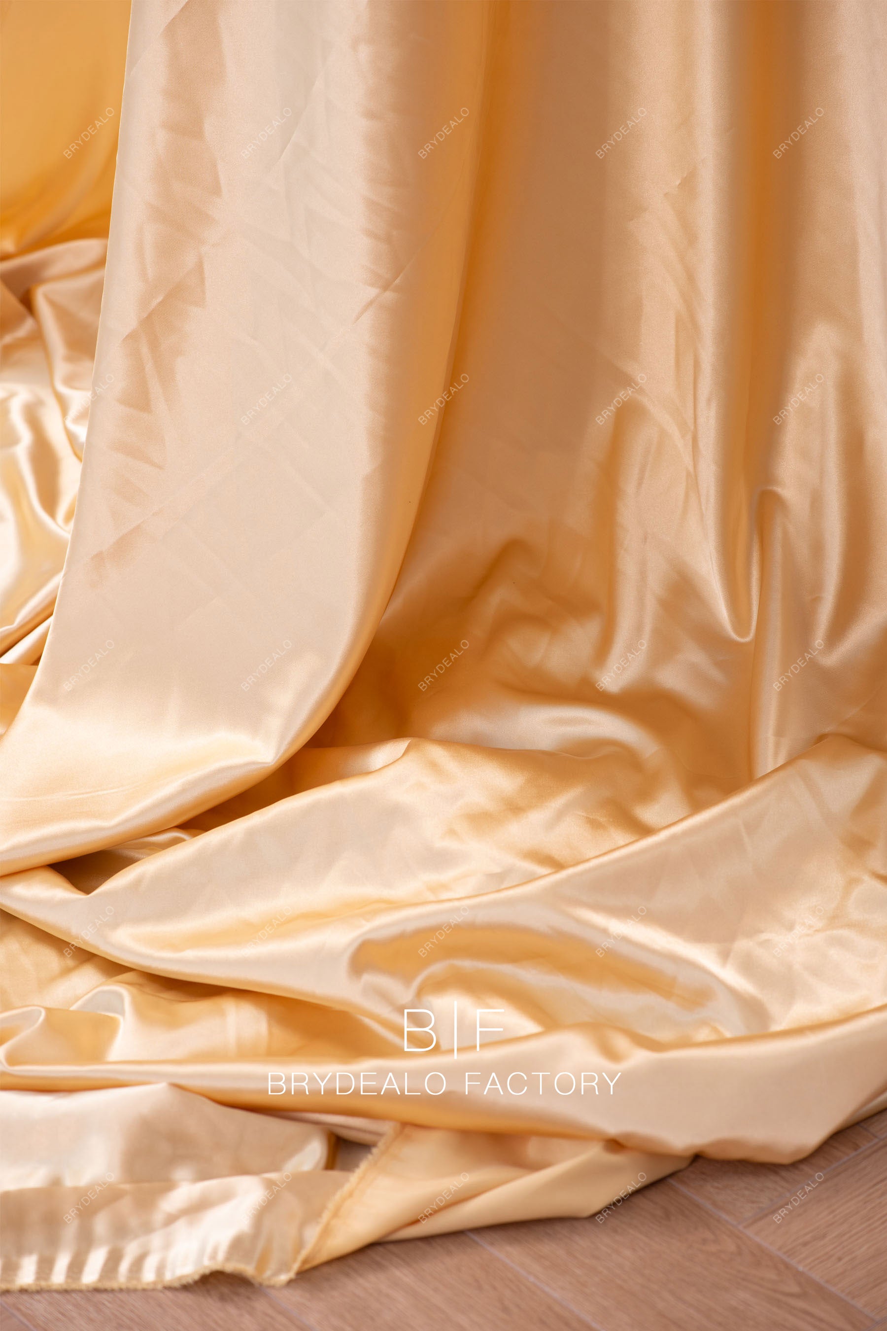 silky charmeuse satin fabric