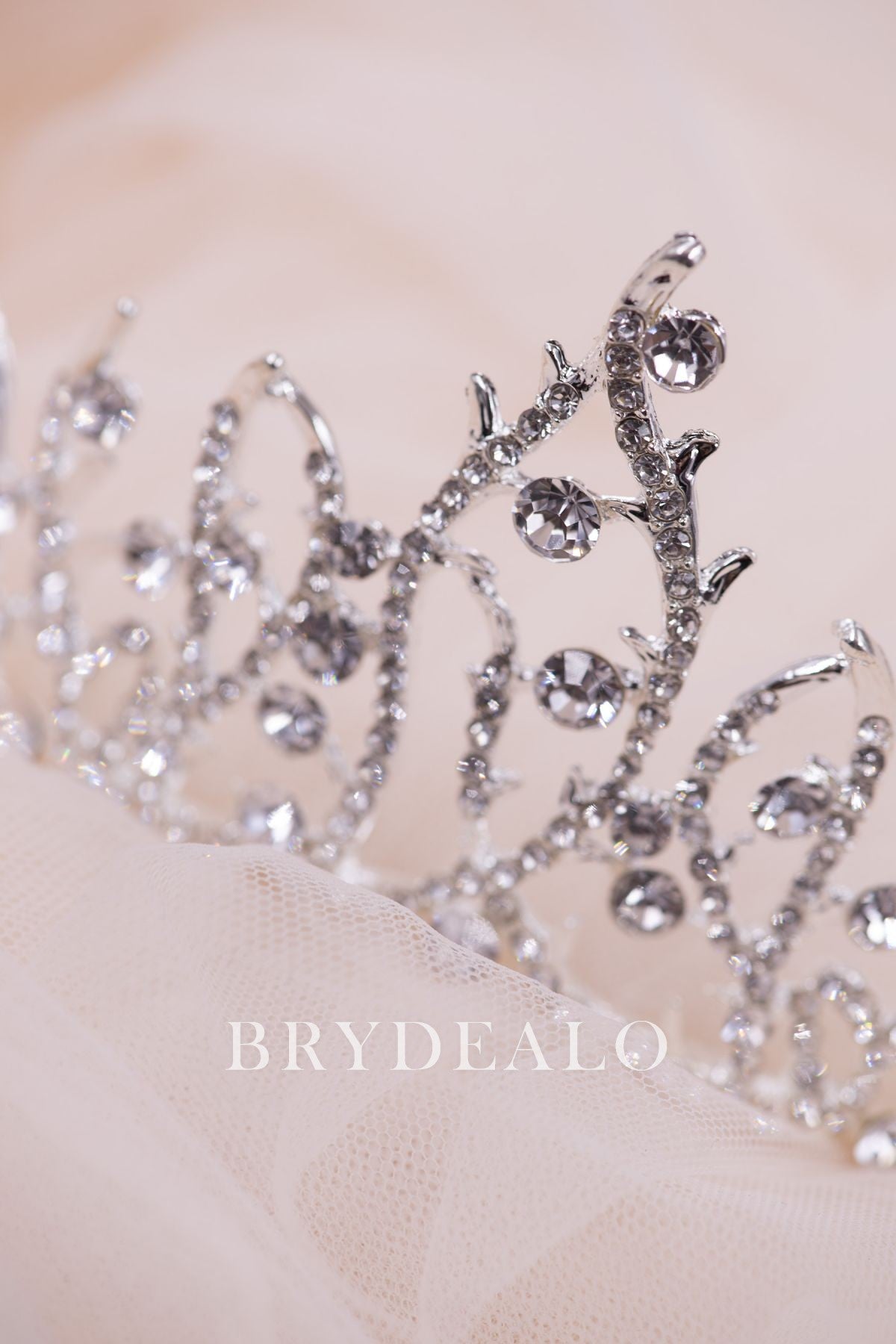 Crystals Bridal Crown for Wholesale