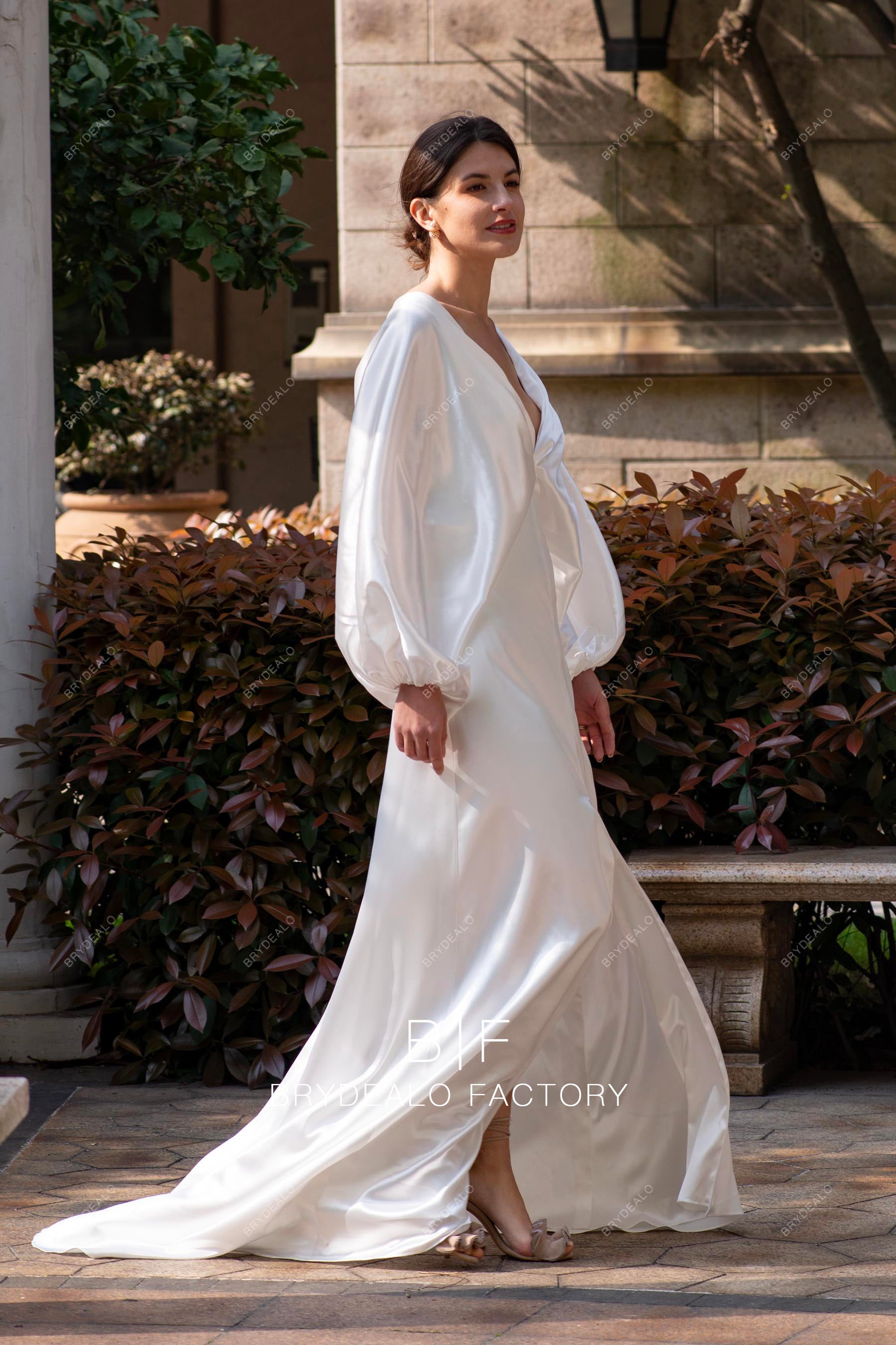 ASOS Bridal ASOS EDITION lace kimono sleeve wedding dress New Wedding Dress  - Stillwhite