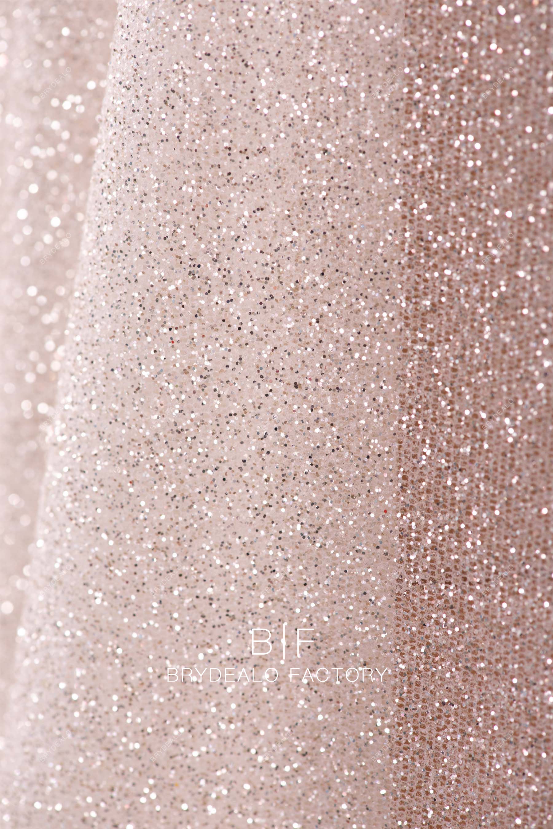 sparkly glitter fabric