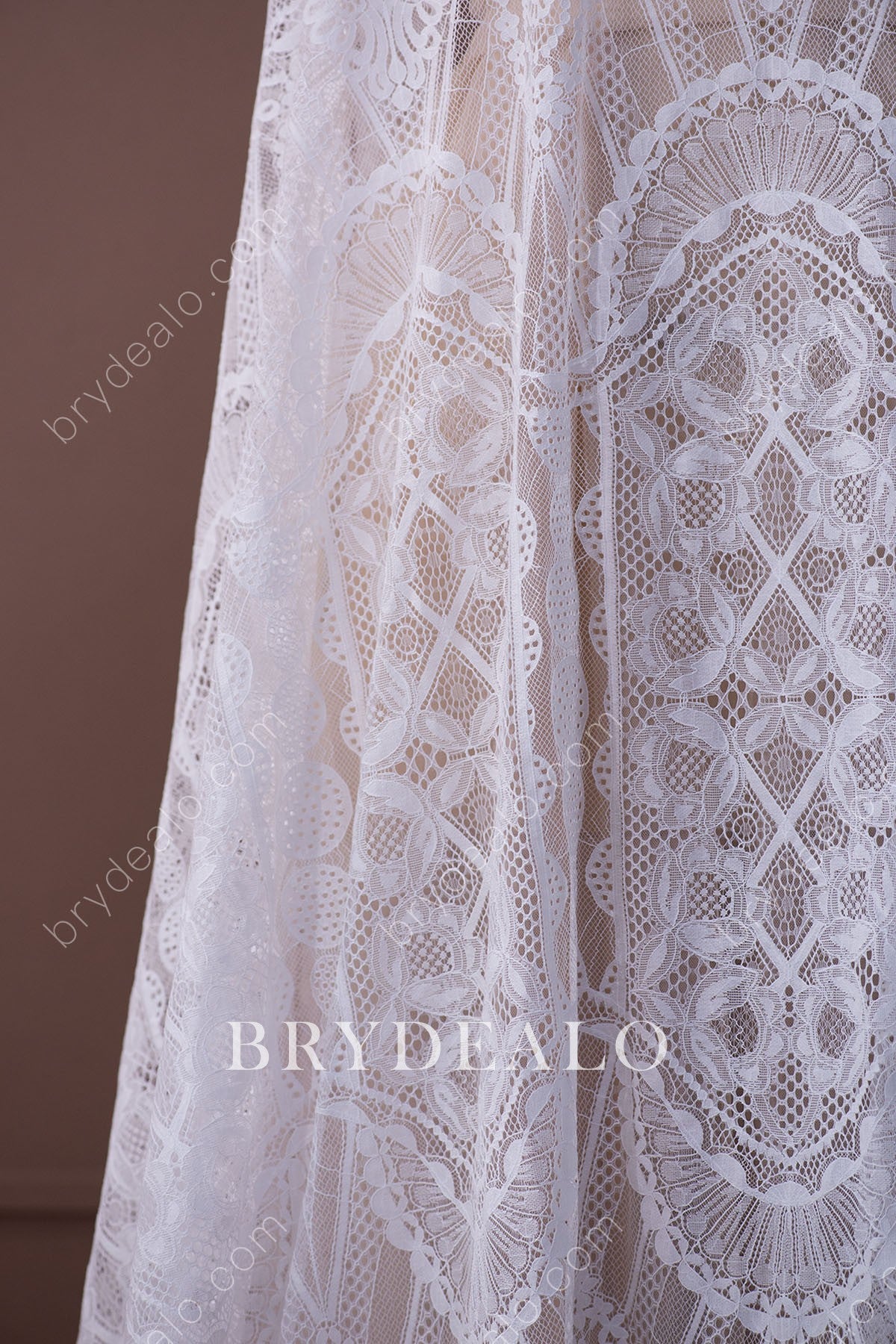  Pattern Crochet Bridal Lace Fabric