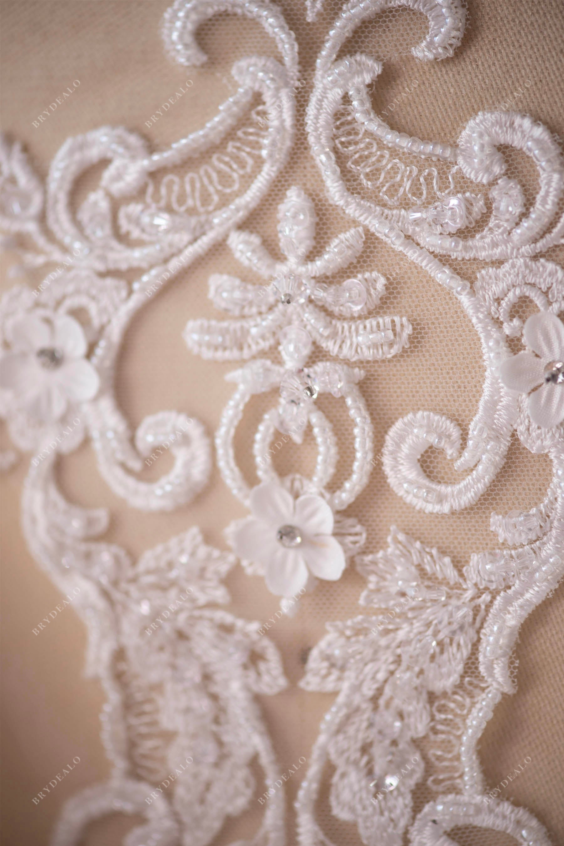 vintage beaded lace